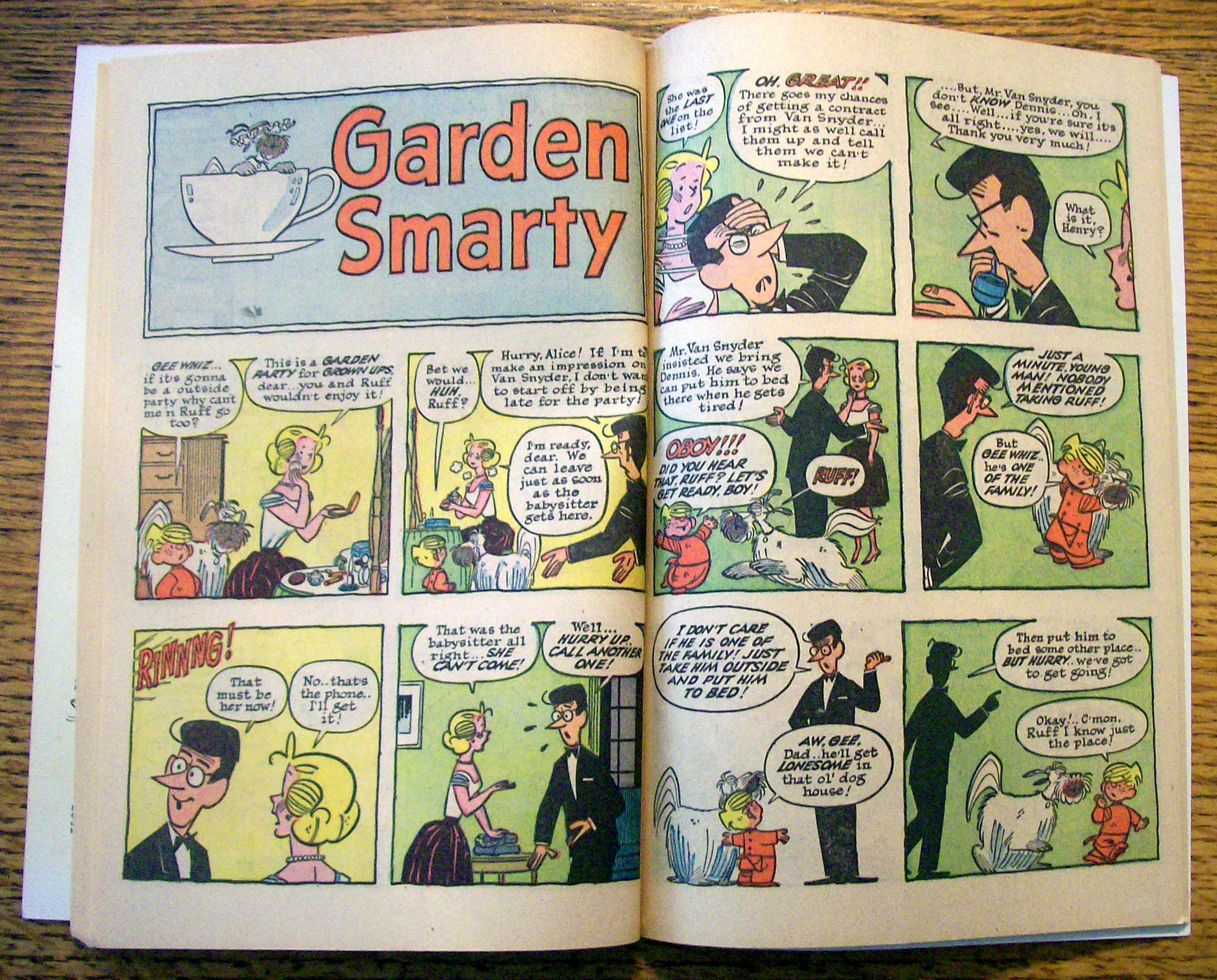 Dennis The Menace Comic #14-Summer 1963-Train Dog