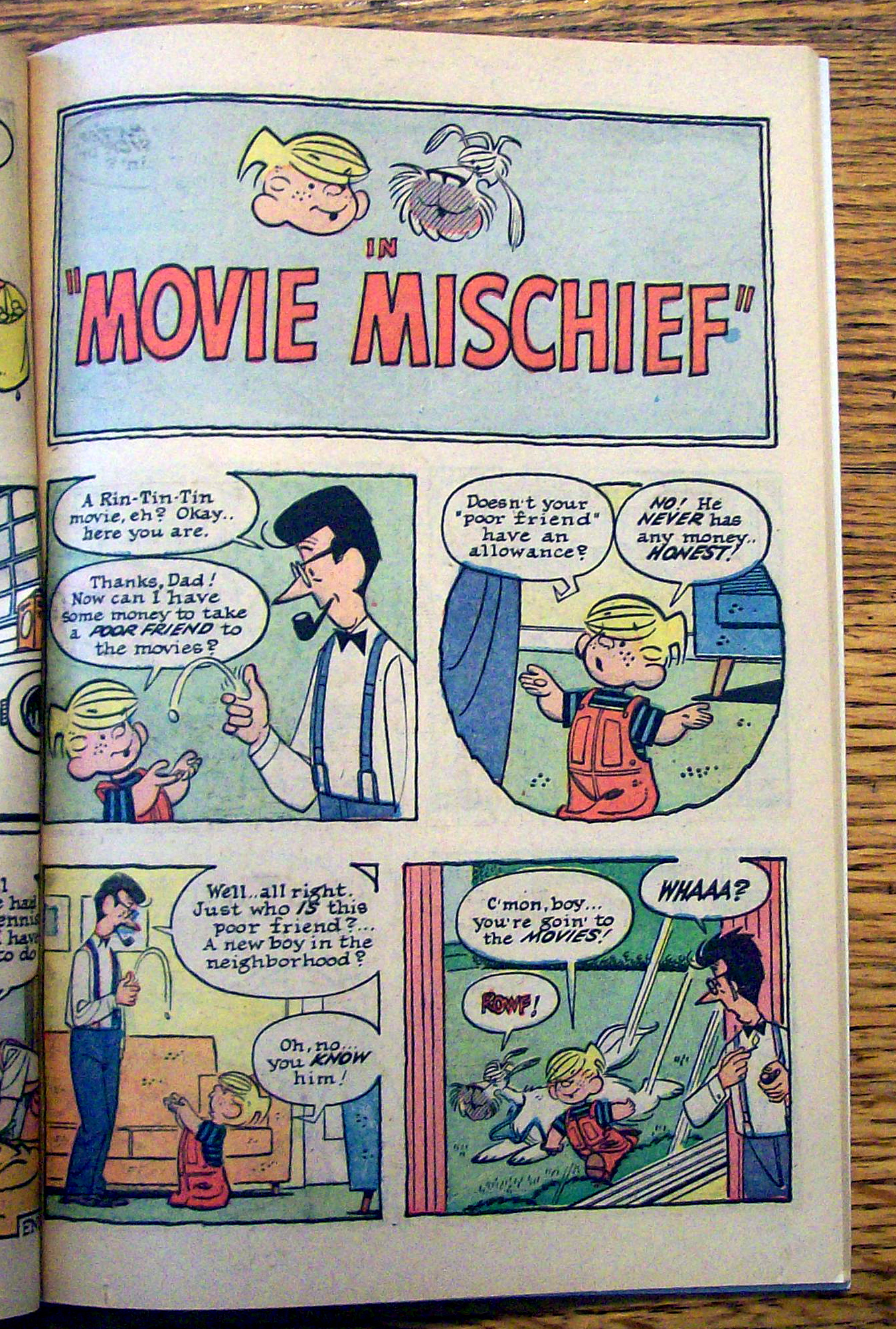 Dennis The Menace Comic #14-Summer 1963-Train Dog