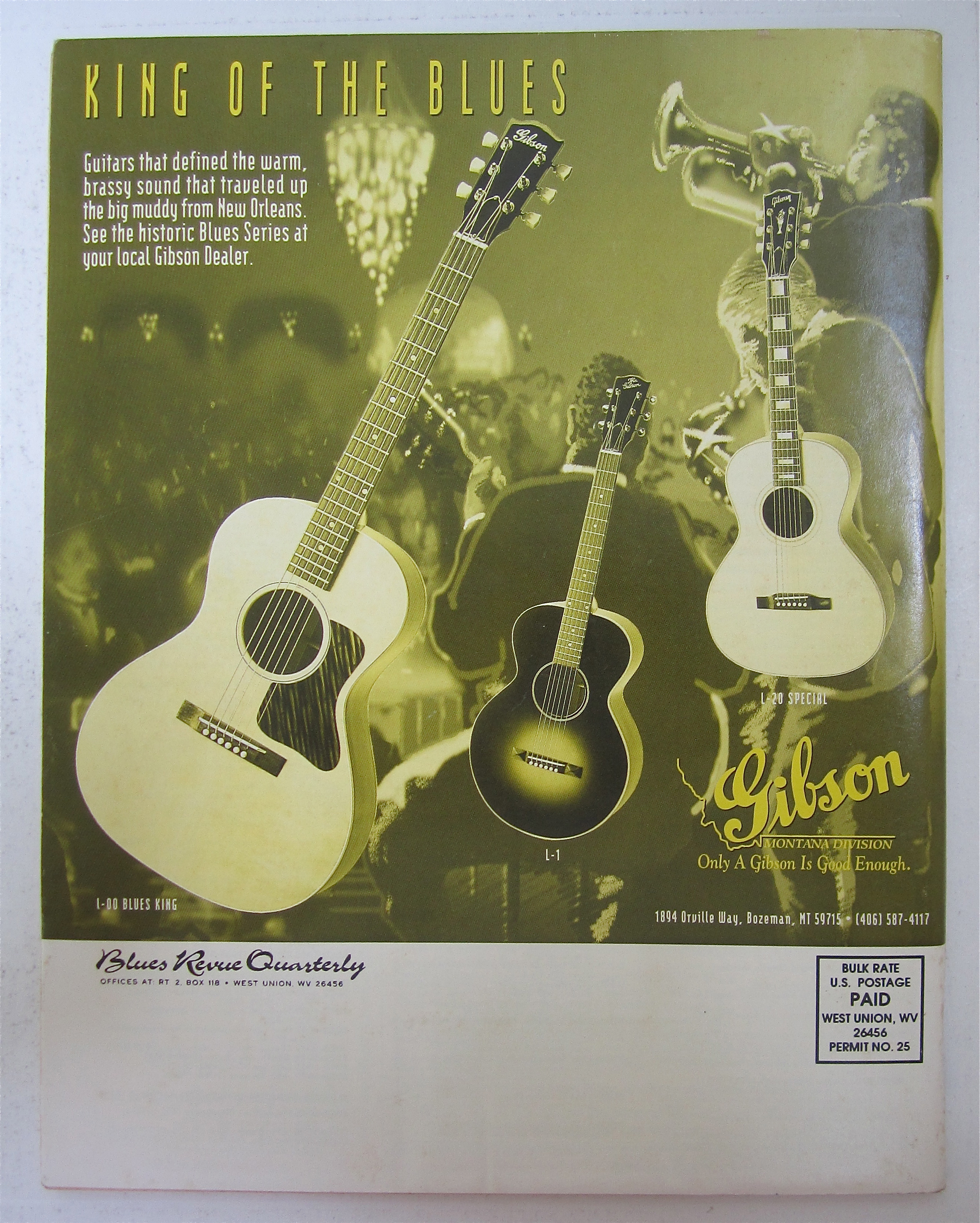 Blues Revue Quarterly Magazine Winter 1993/94 Steve Ray