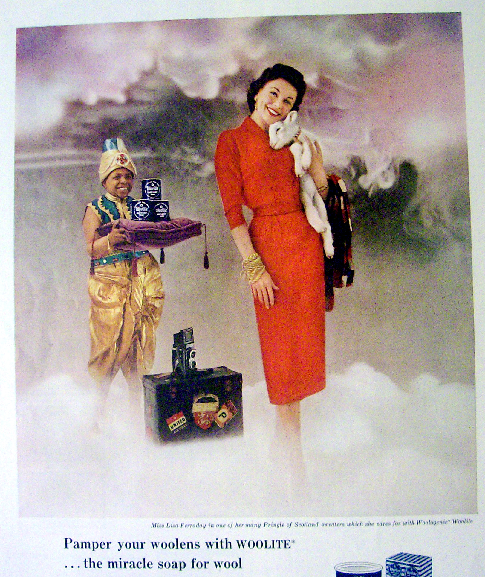 Vintage Ad: 1956 Woolite