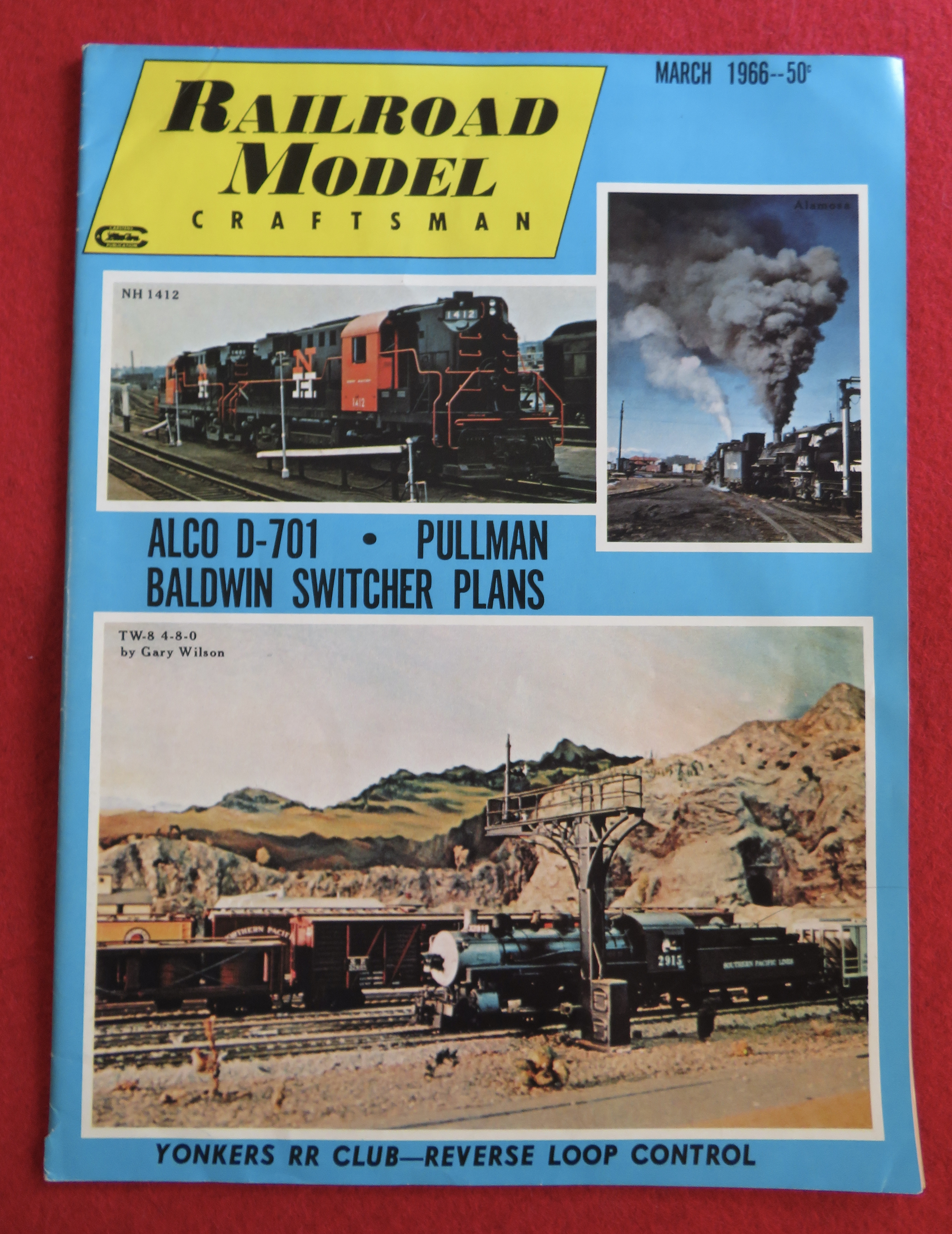 Railroad Model Craftsman Magazine March 1966