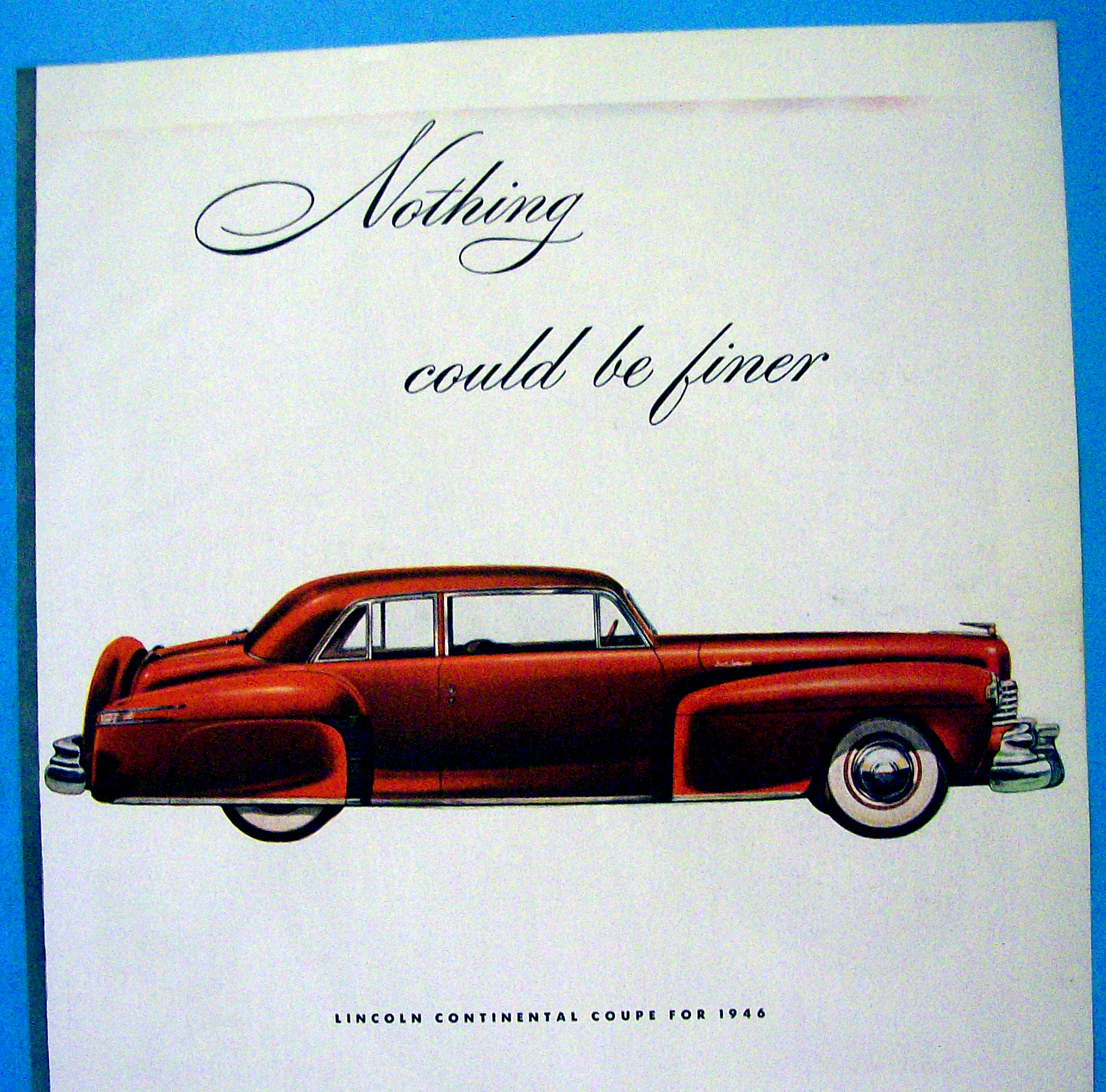 1946 Lincoln with Continental Coupe