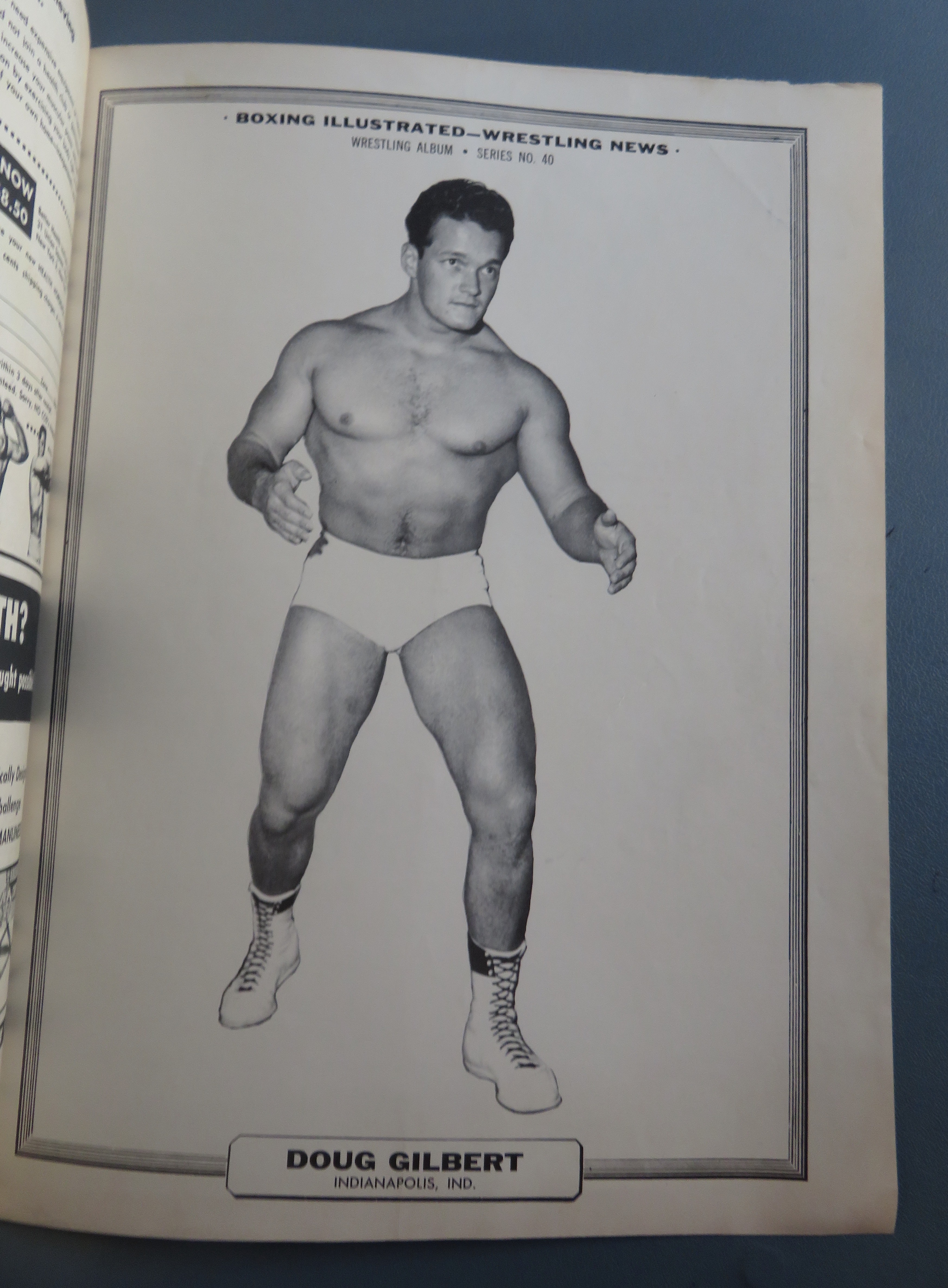 Boxing Illustrated Wrestling Magazine August 1962