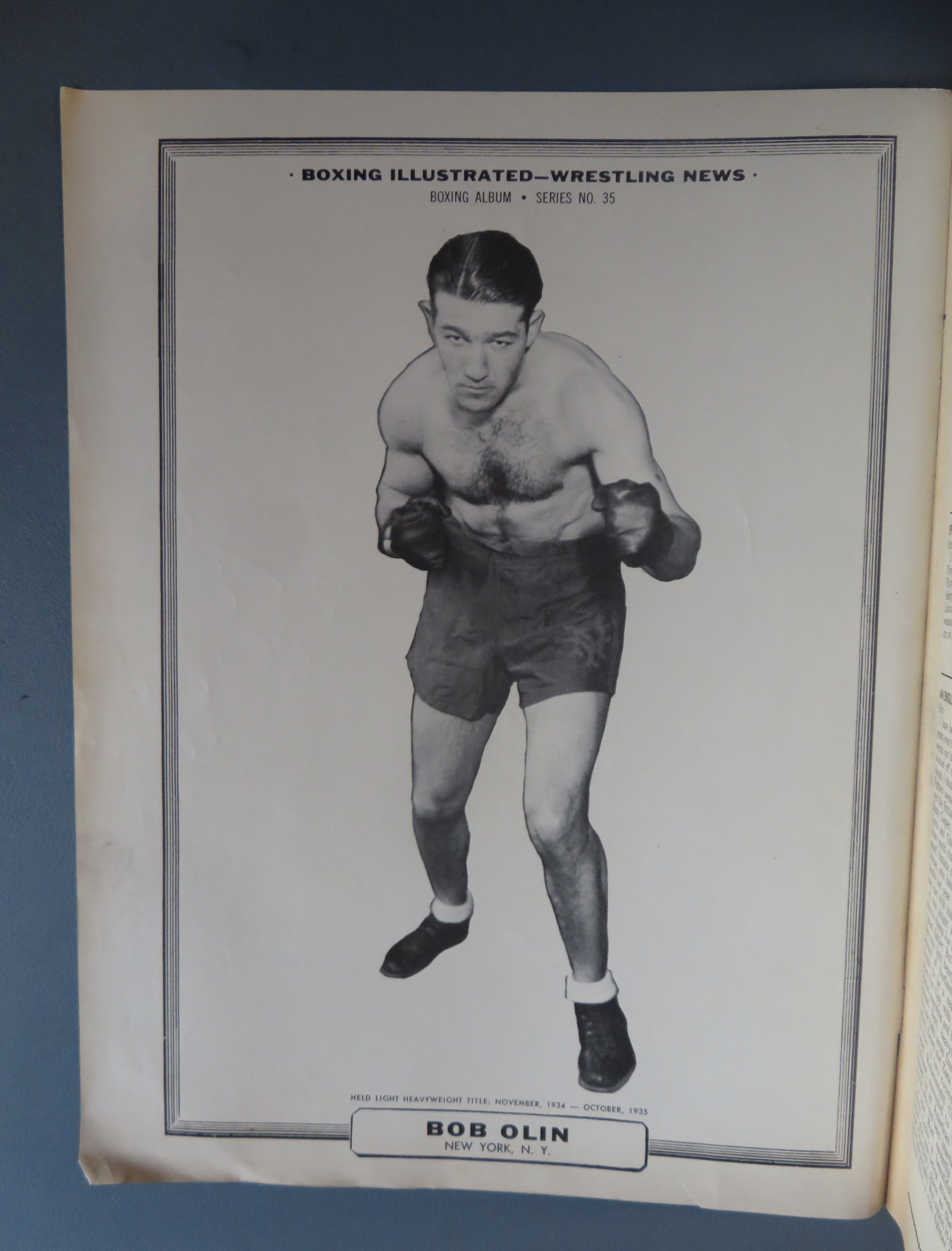 Boxing Illustrated Wrestling Magazine August 1962
