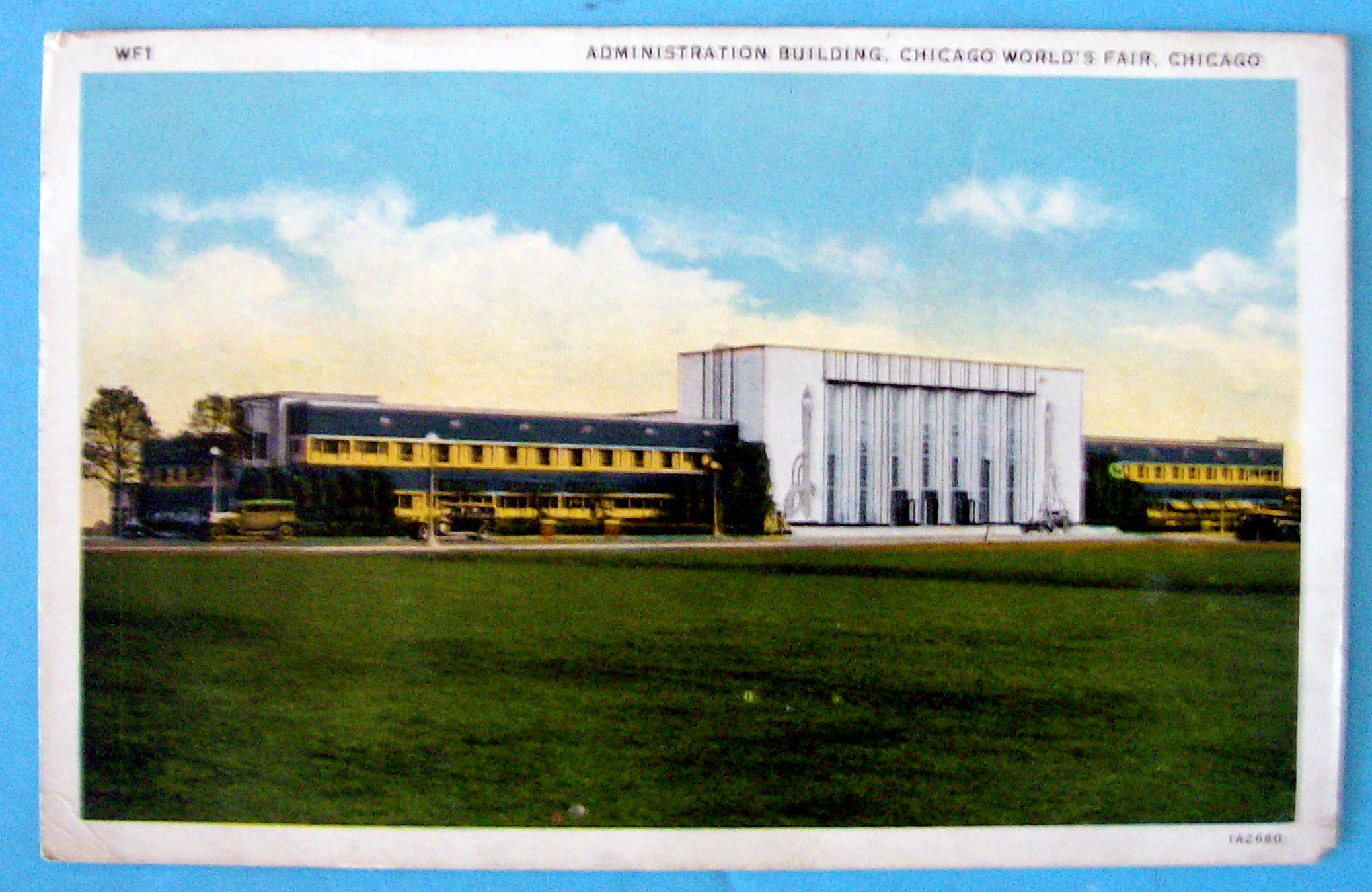 1933 Century of Progress, Administration Bldg Postcard