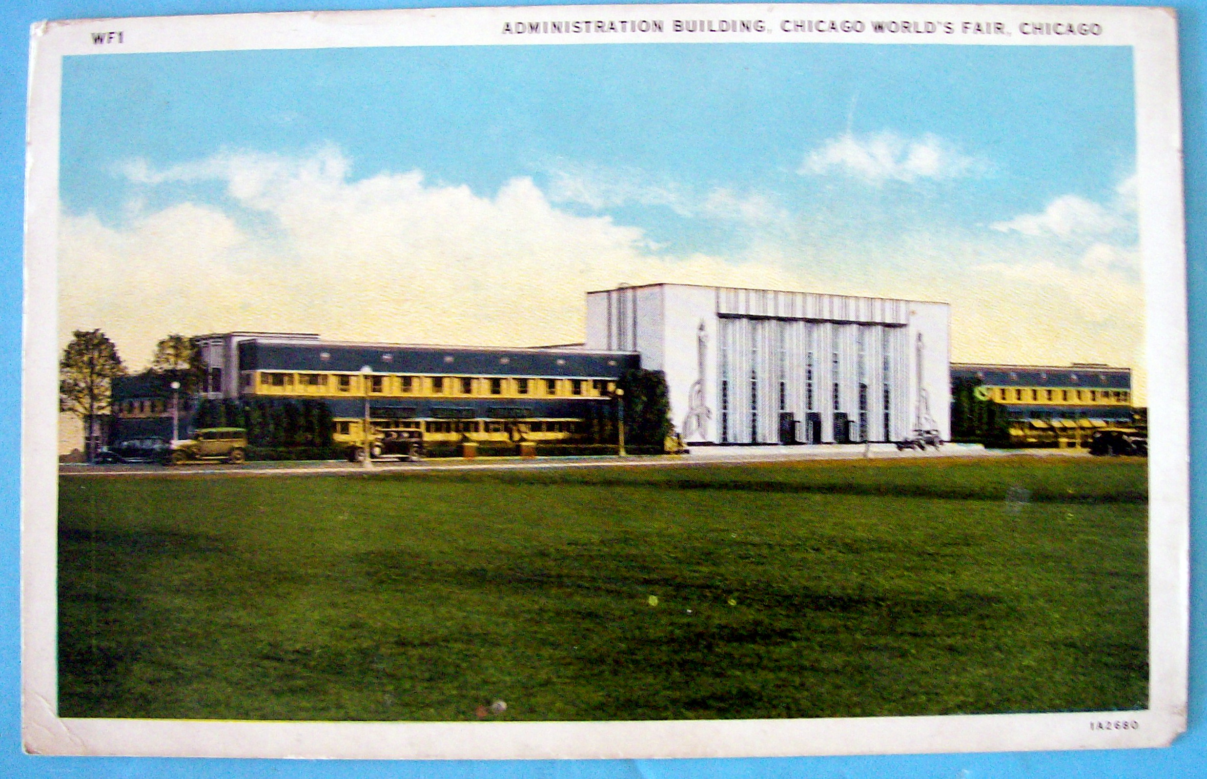 1933 Century of Progress, Administration Bldg Postcard