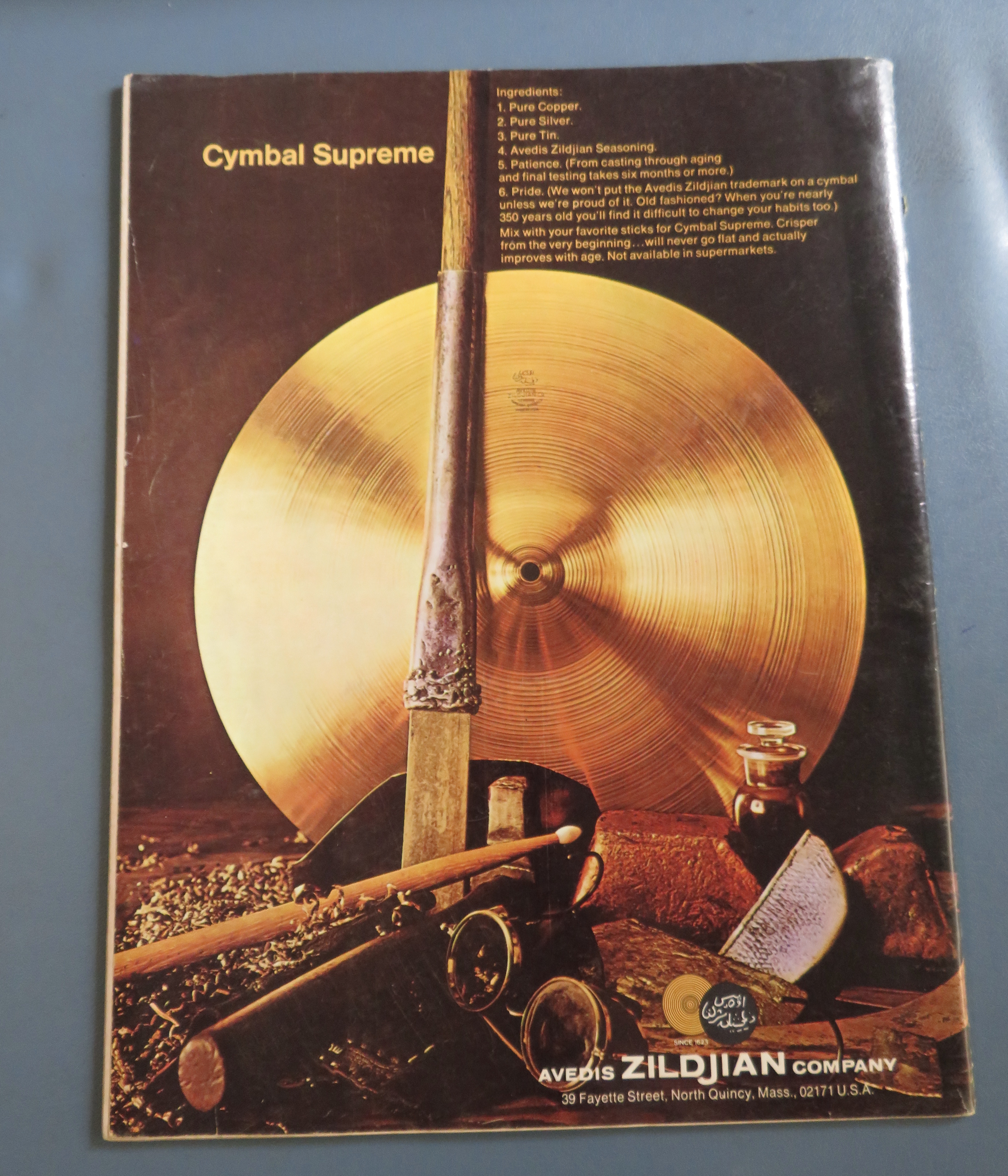 Downbeat Magazine March 21, 1968 12th Annual Percussion