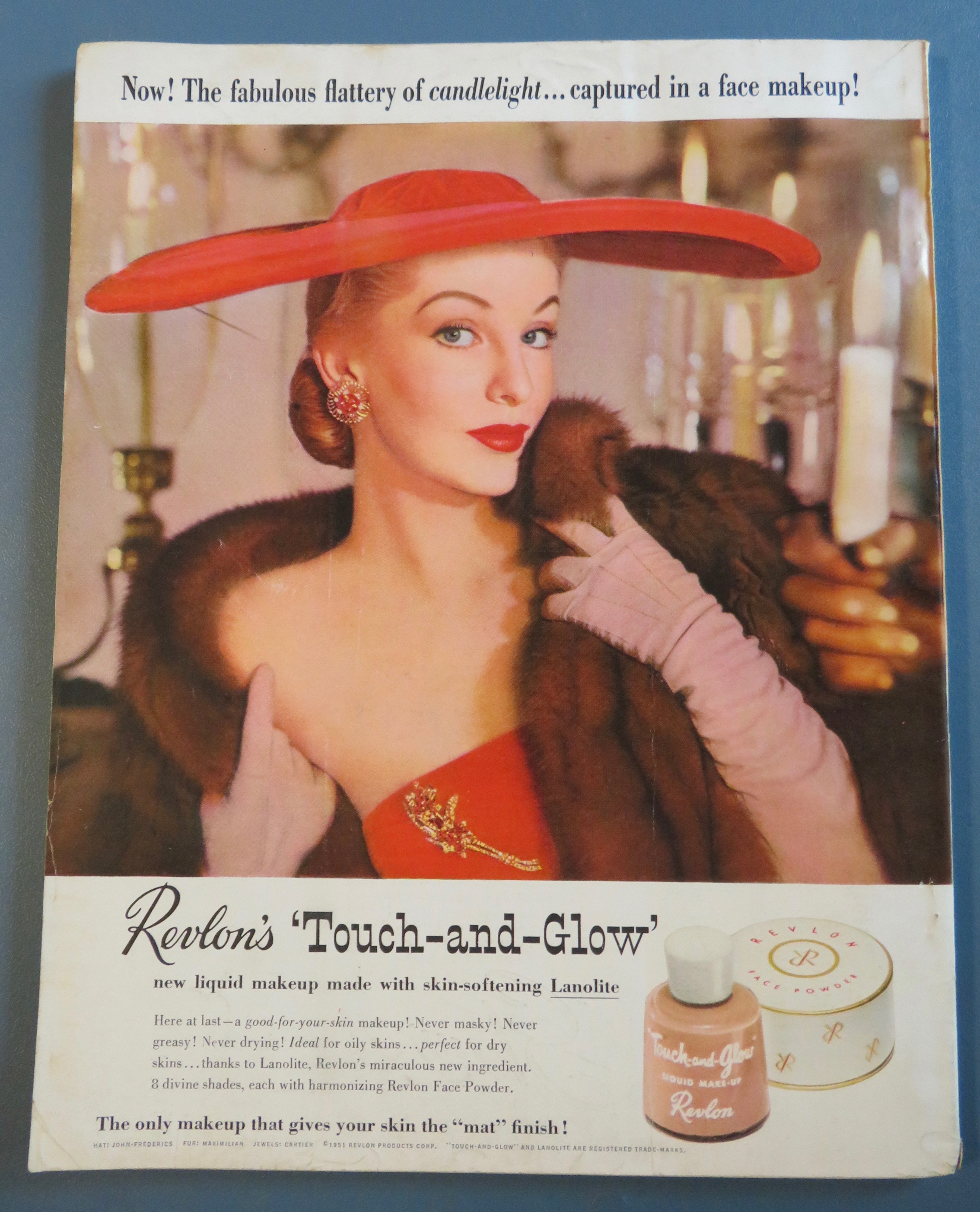 Glamour Magazine November 1951 Christmas Made Easy