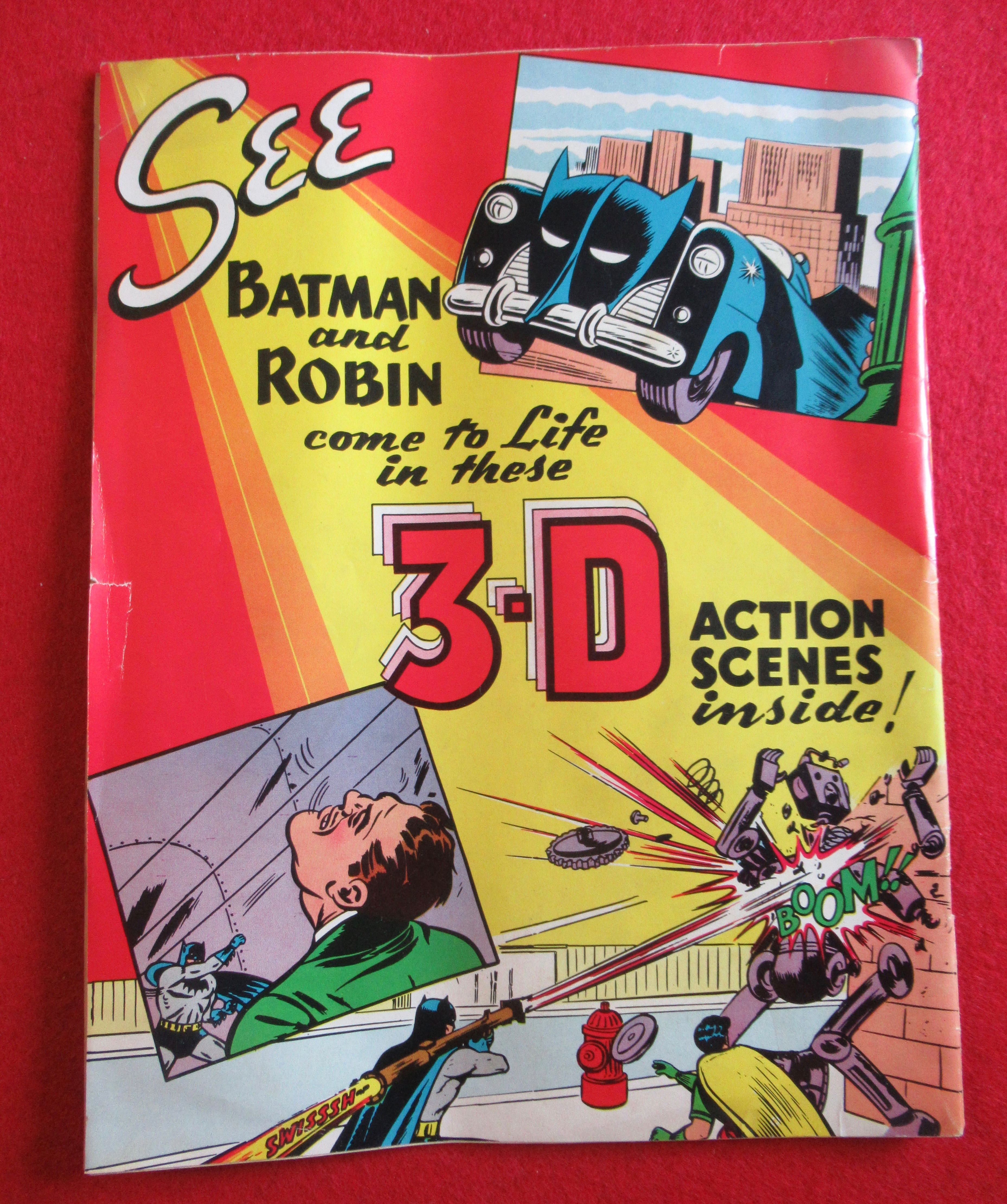 Batman Comics (3-D) 1953 The Fowls Of Fate