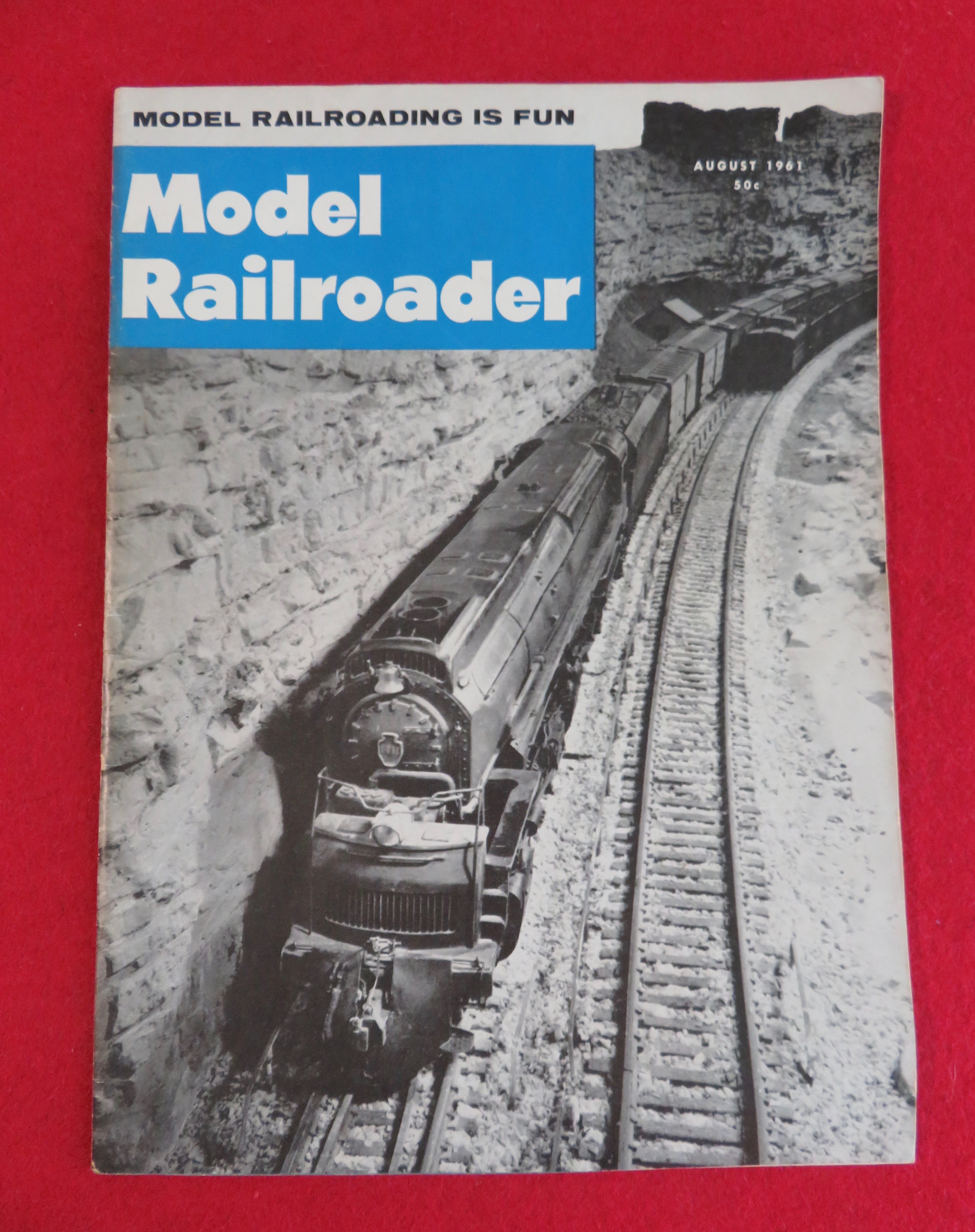 Model Railroader Magazine August 1961