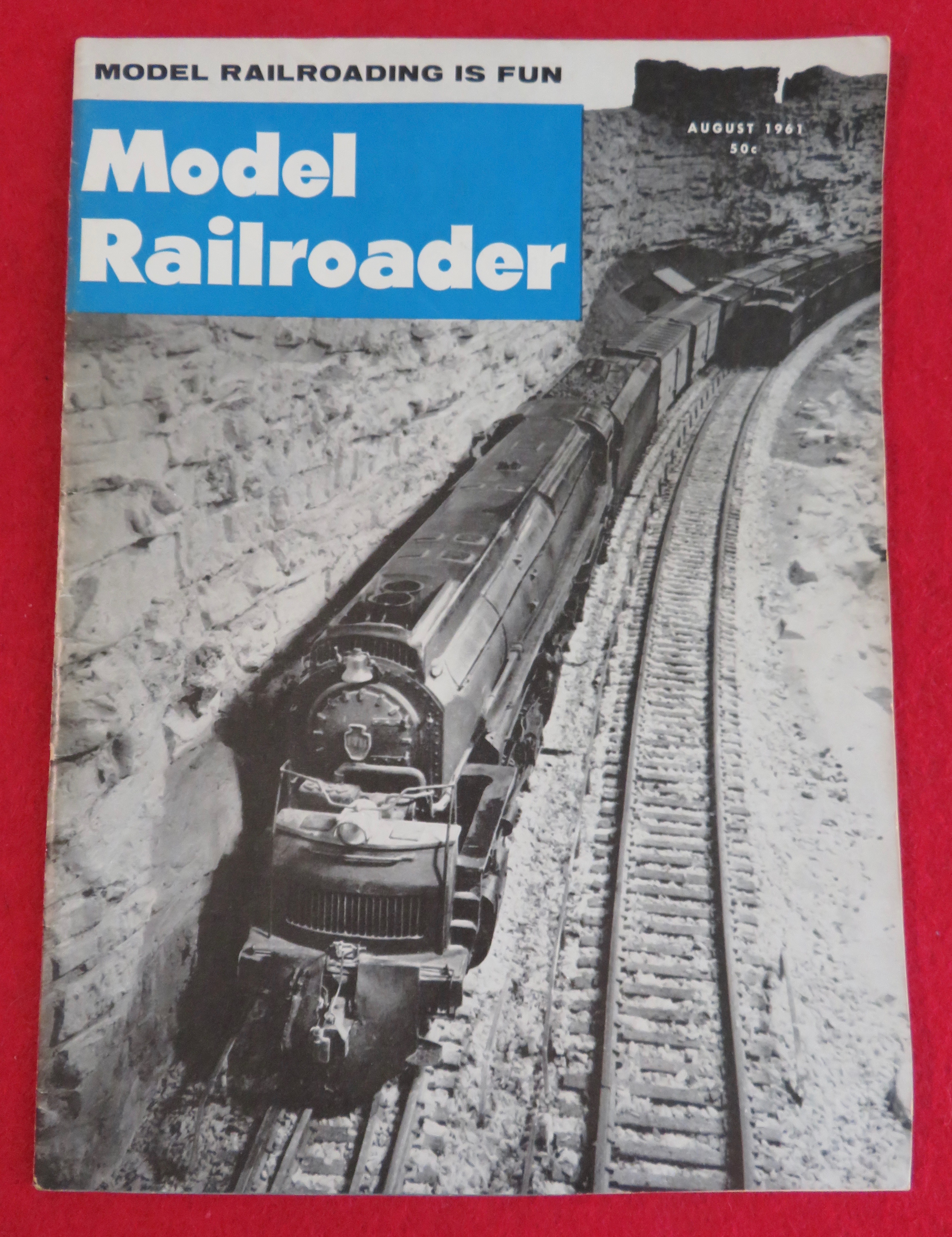 Model Railroader Magazine August 1961
