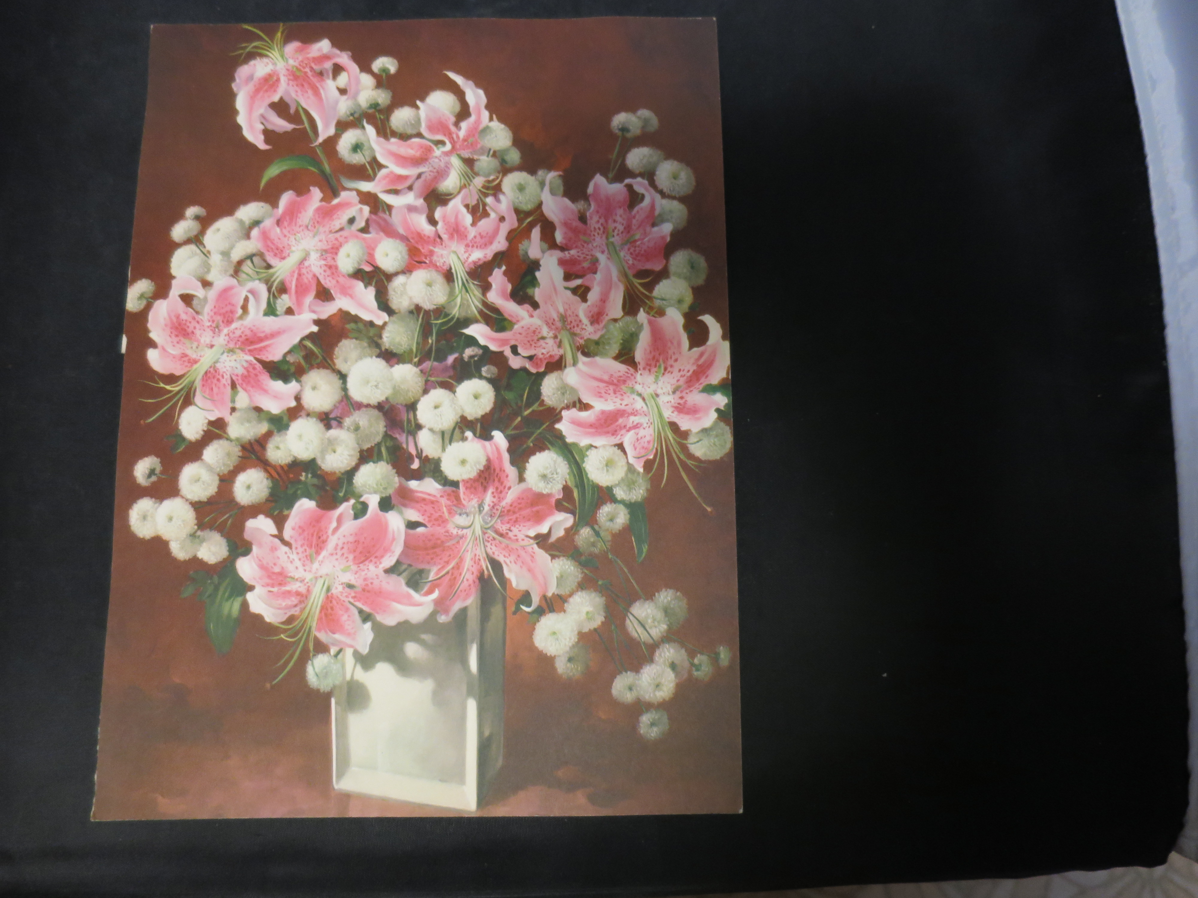 Rubrum Lilies by George Hinke Ideal Book Print