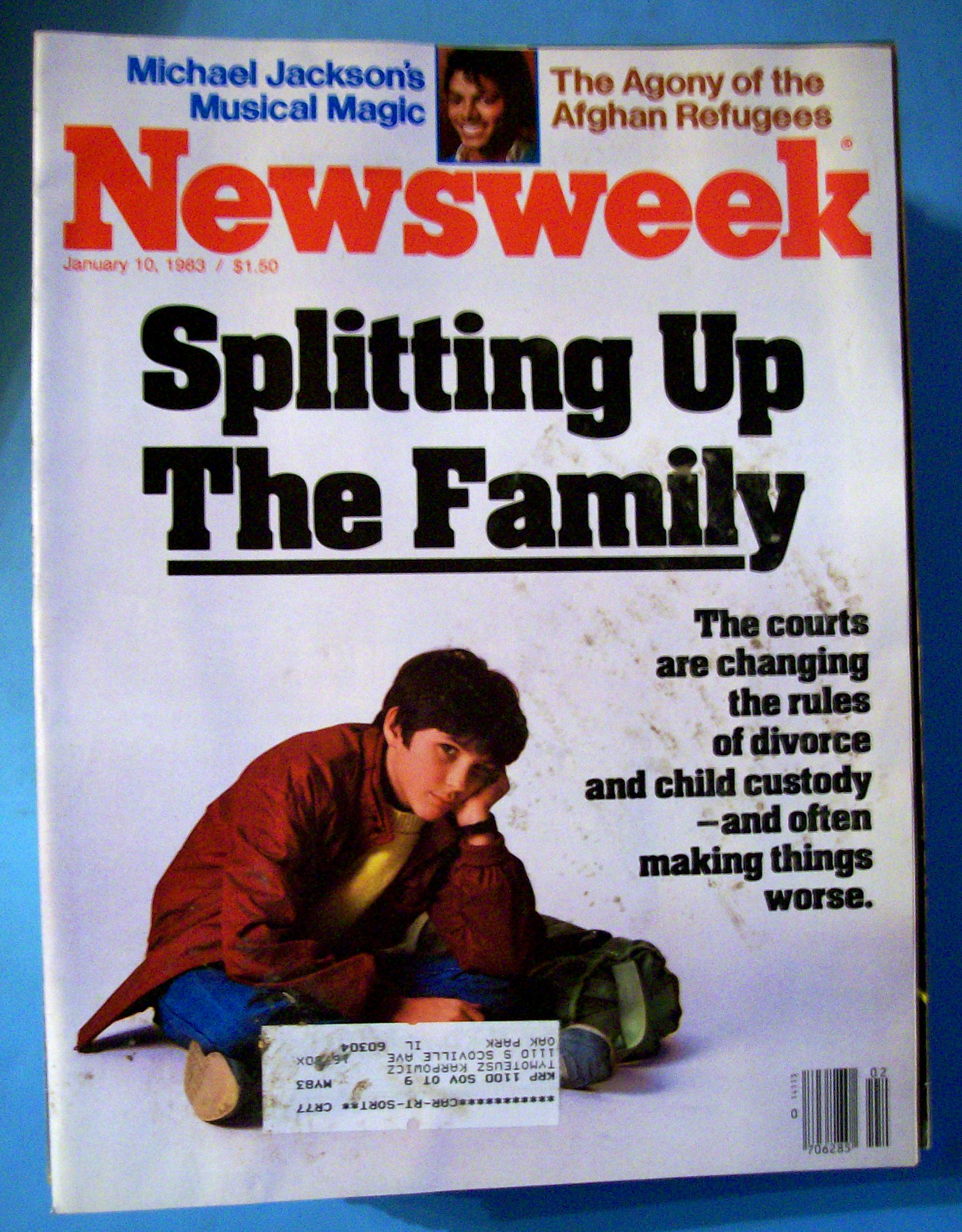 Newsweek Magazine - January 10, 1983 - Splitting Up