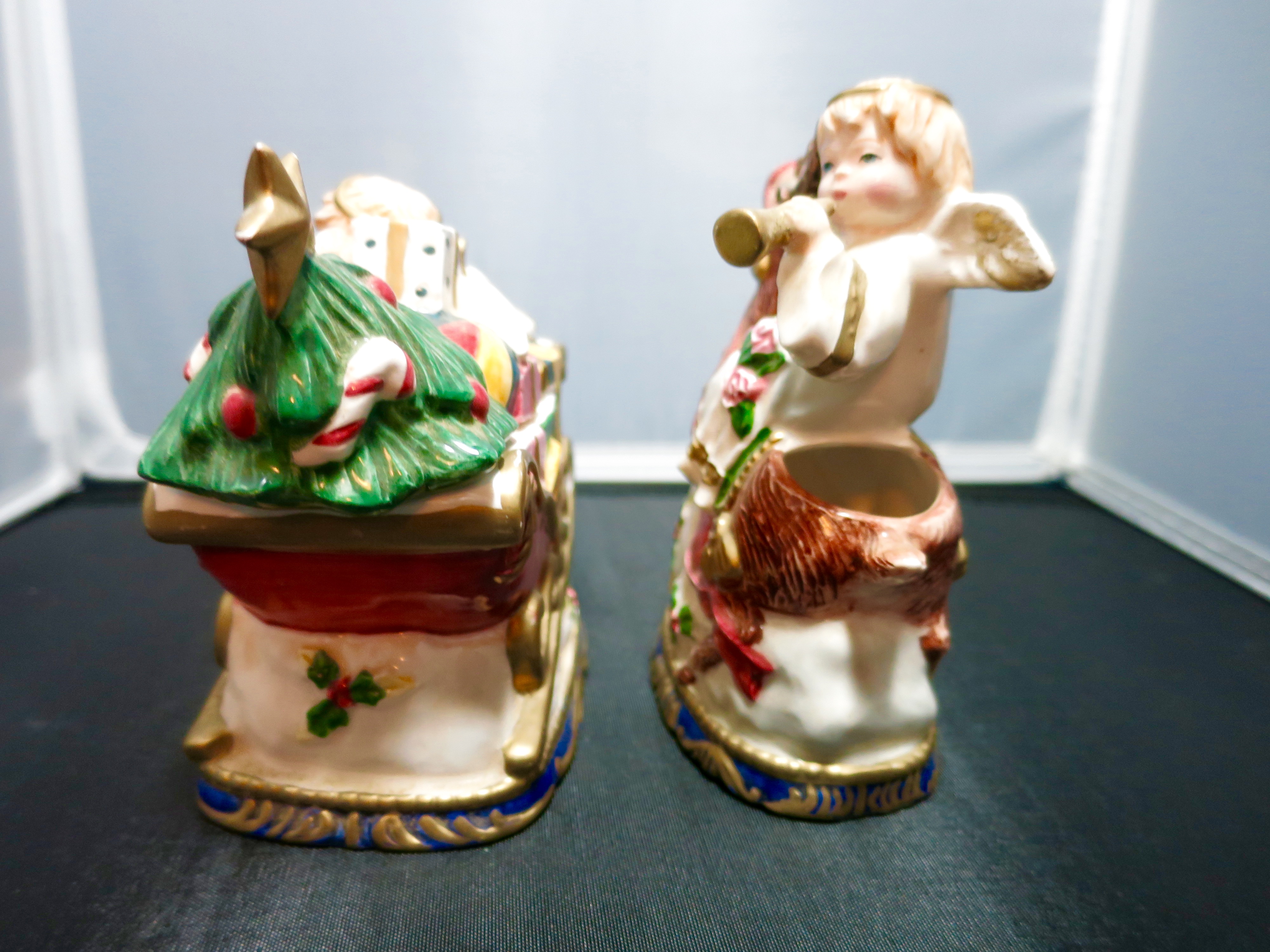 Fitz and Floyd Creamer and Sugar Angel