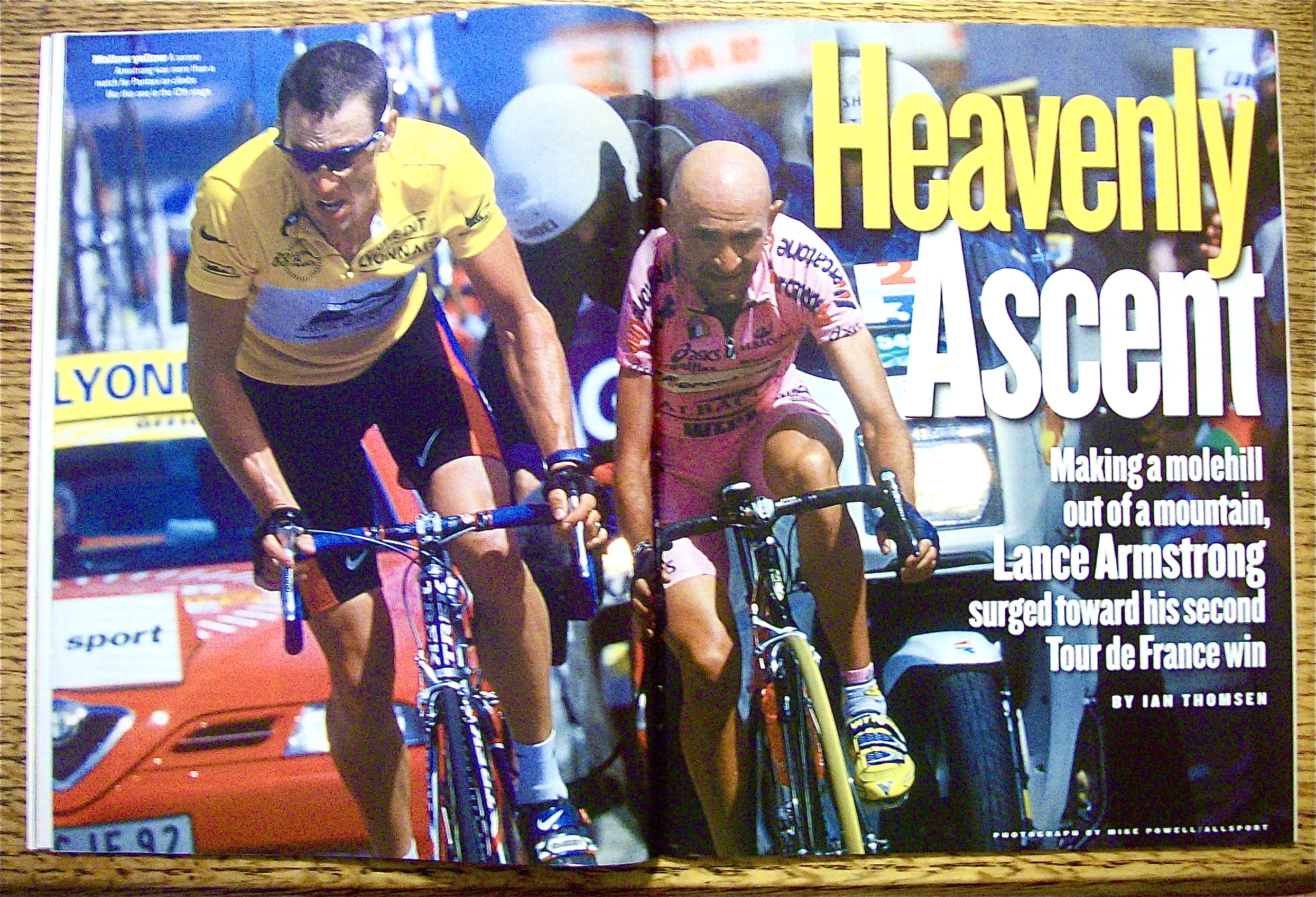 Sports Illustrated Magazine July 24, 2000 L. Armstrong