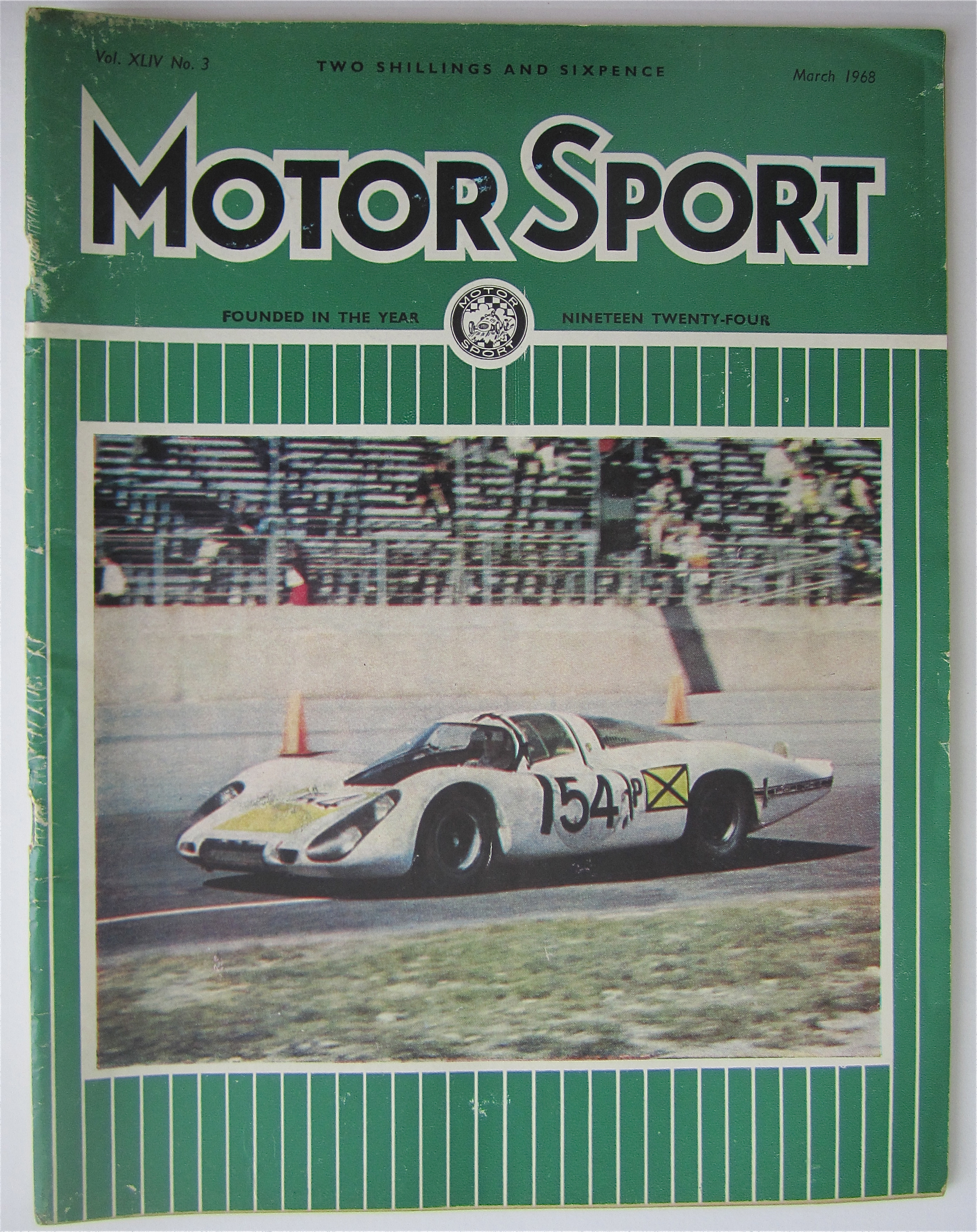 Motor Sport Magazine March 1968 Another Porsche Win