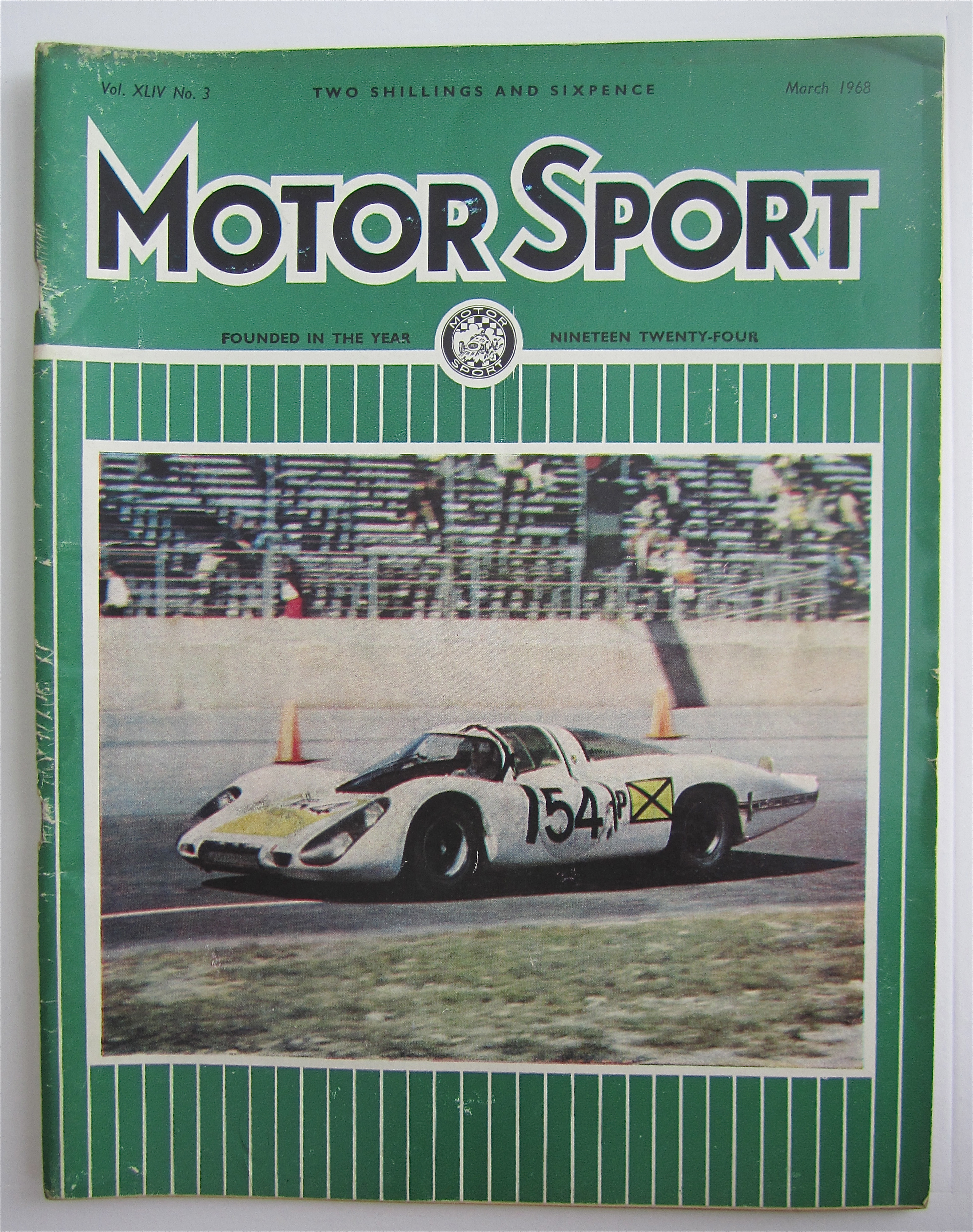 Motor Sport Magazine March 1968 Another Porsche Win