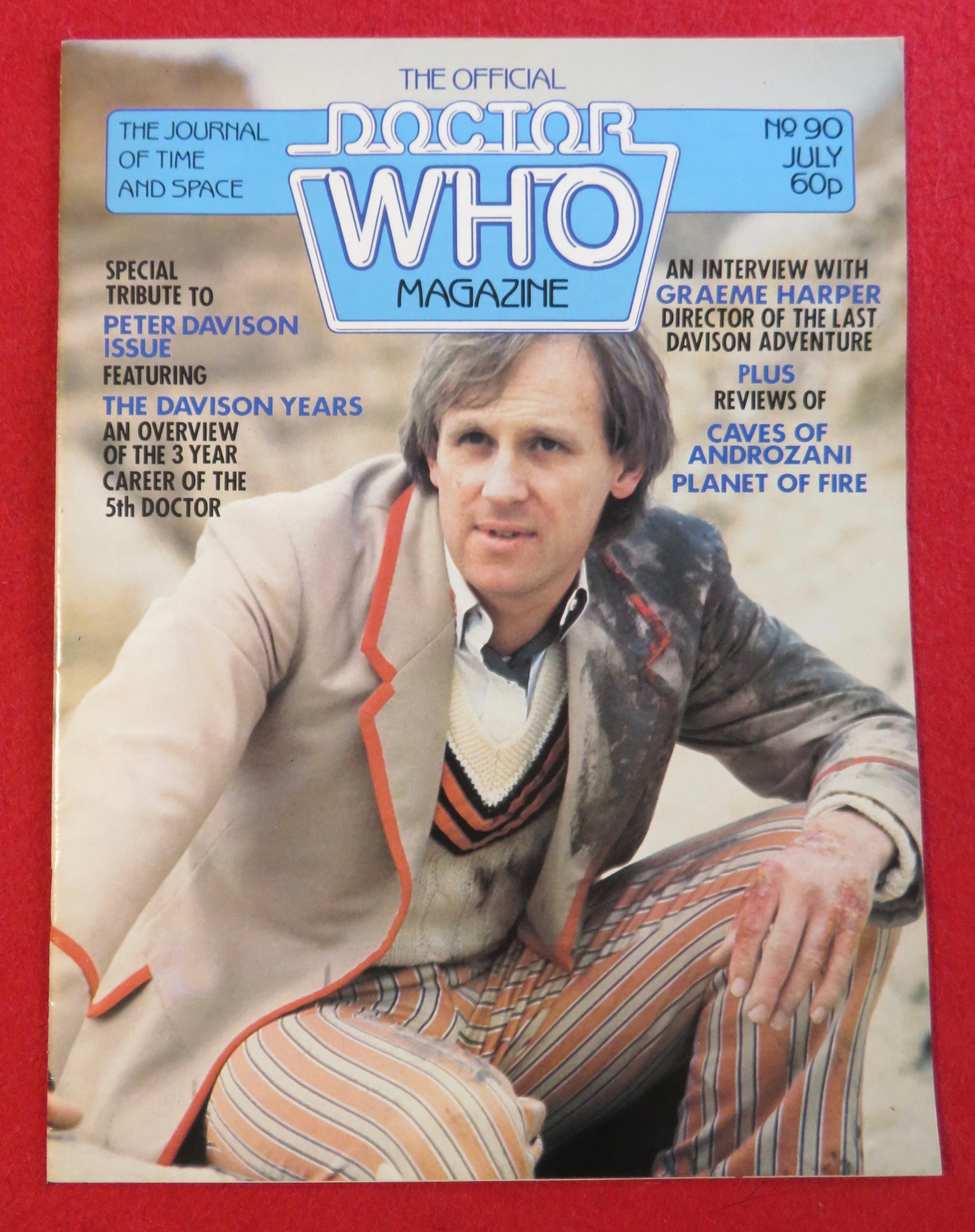 Doctor Who Magazine July 1984 Peter Davison