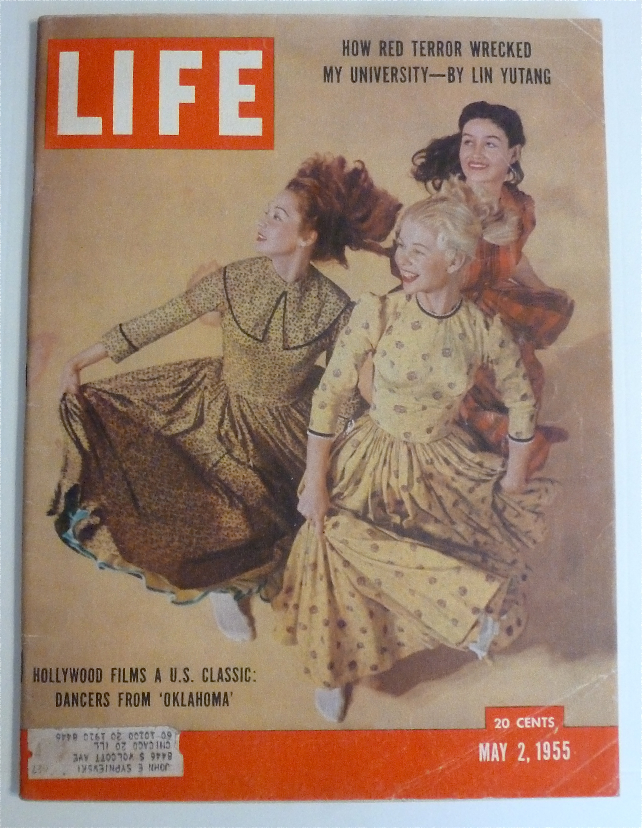 Life Magazine-May 2, 1955-Dancers From Oklahoma