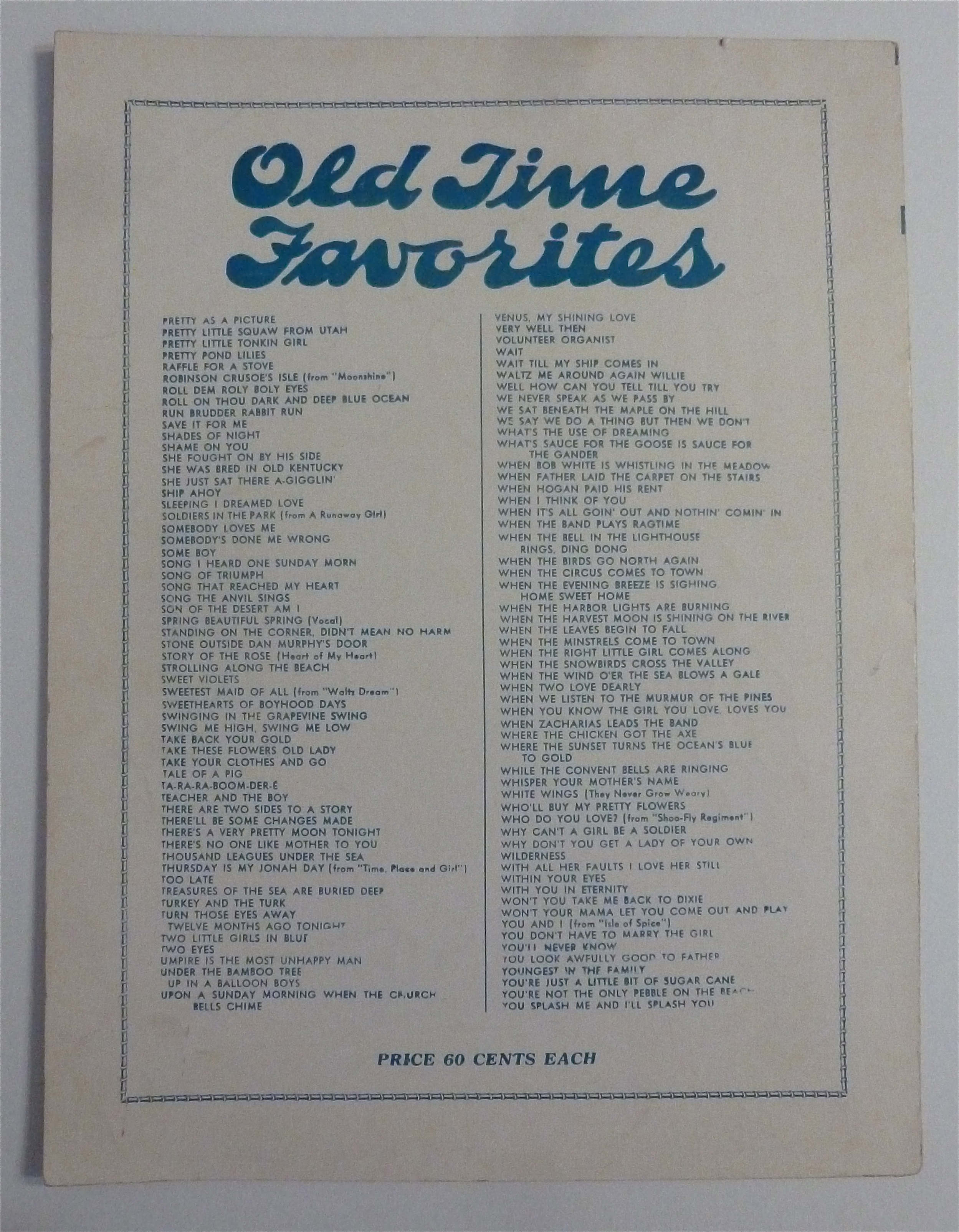 Sheet Music For 1937 La Cumparsita (The Masked One)