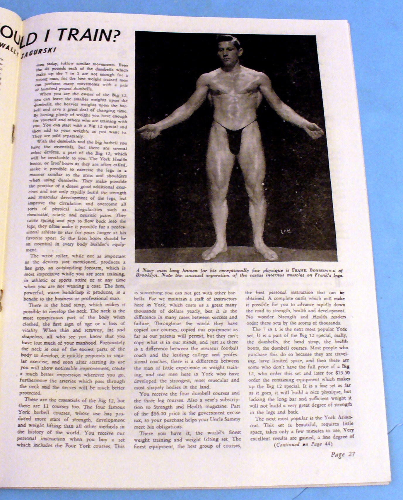 Strength & Health November 1945 Angelo Caminiti