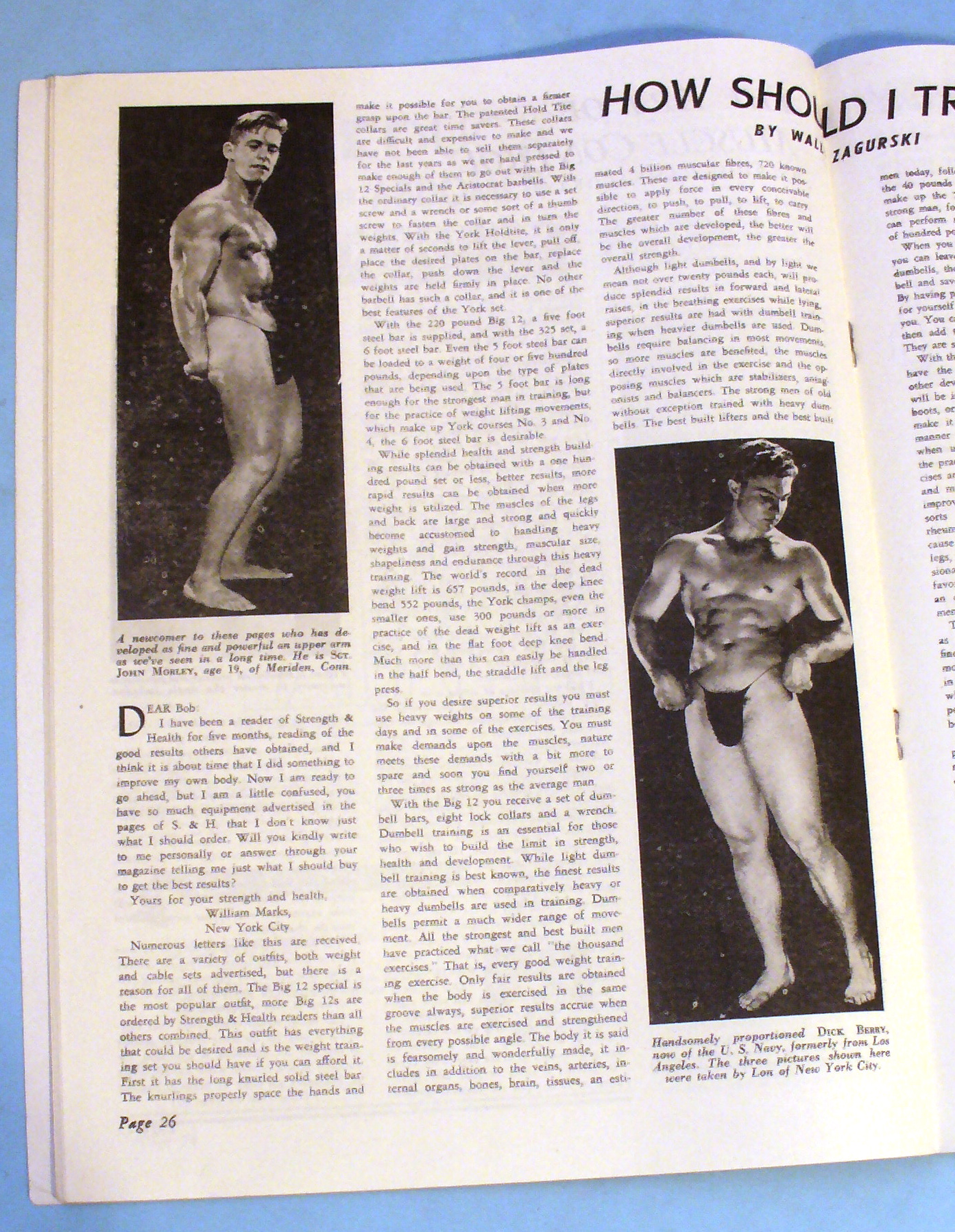Strength & Health November 1945 Angelo Caminiti
