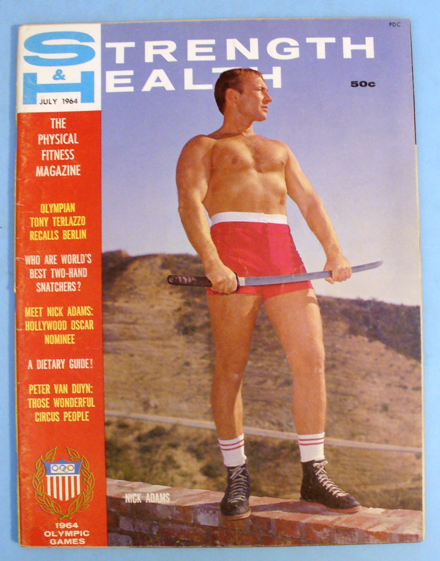 Strength & Health Magazine, July 1964 - Nick Adams