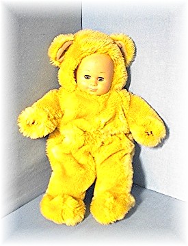 15 Inch Blonde Fur Anne Geddes Doll