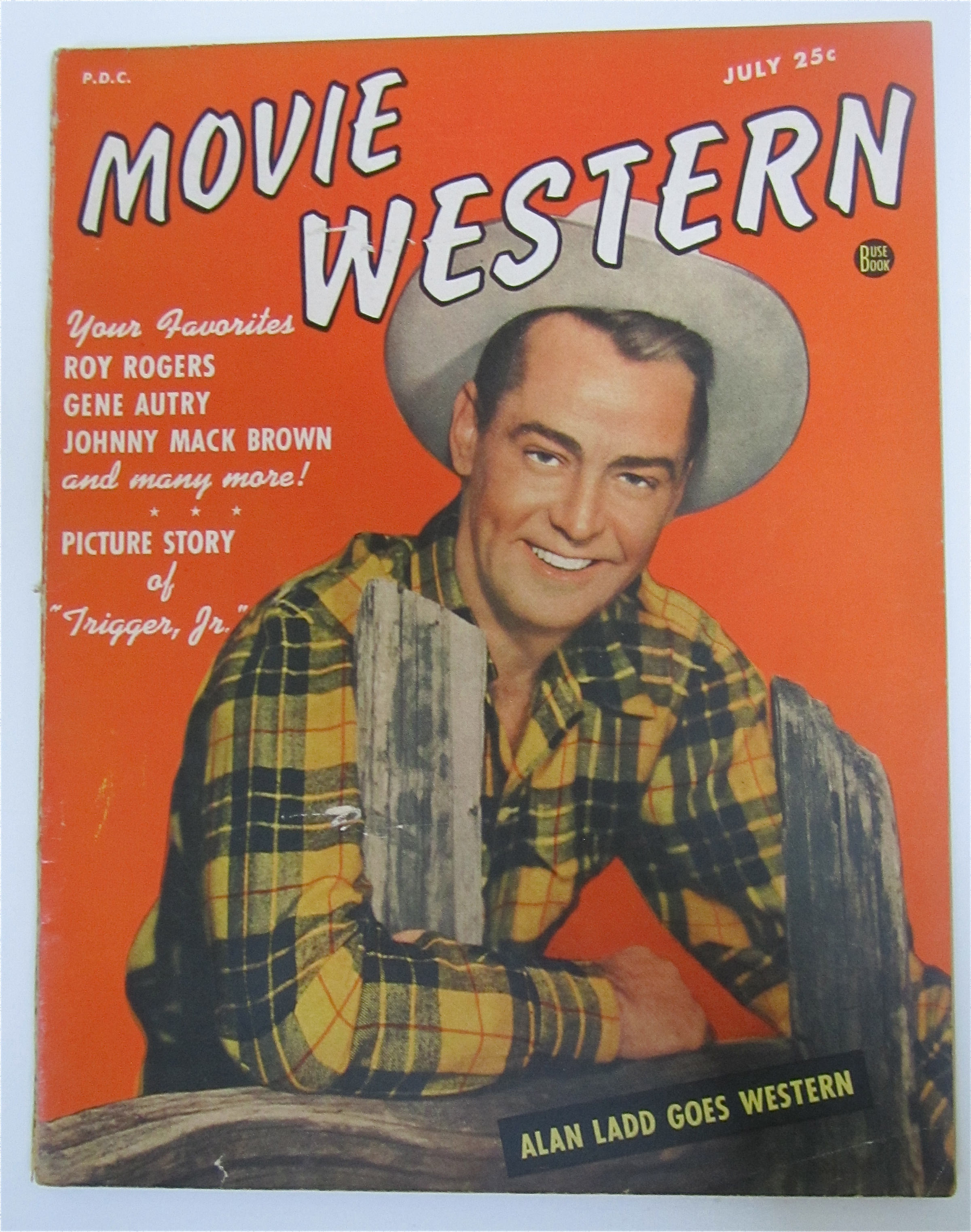 Movie Western Magazine July 1950 Alan Ladd