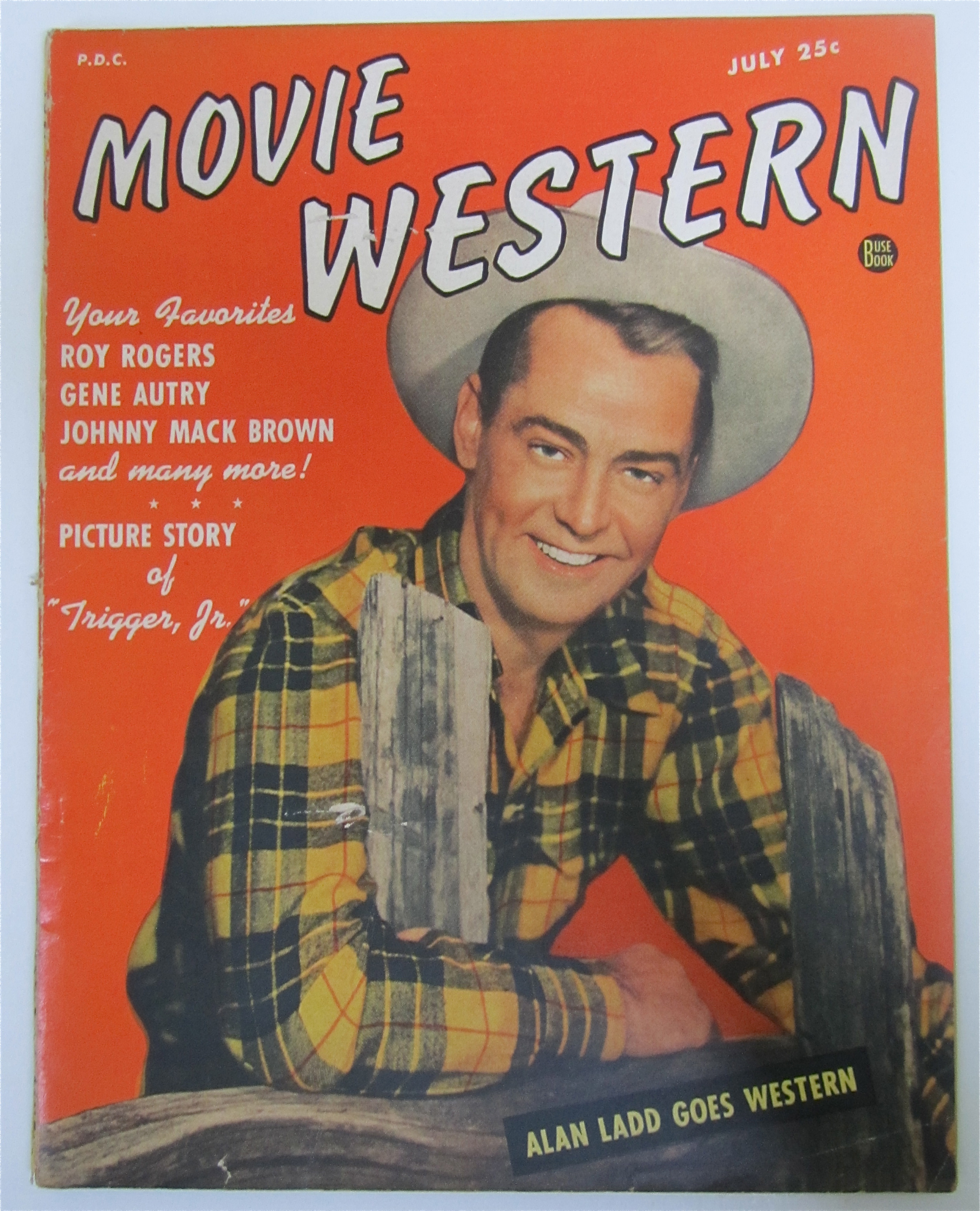 Movie Western Magazine July 1950 Alan Ladd