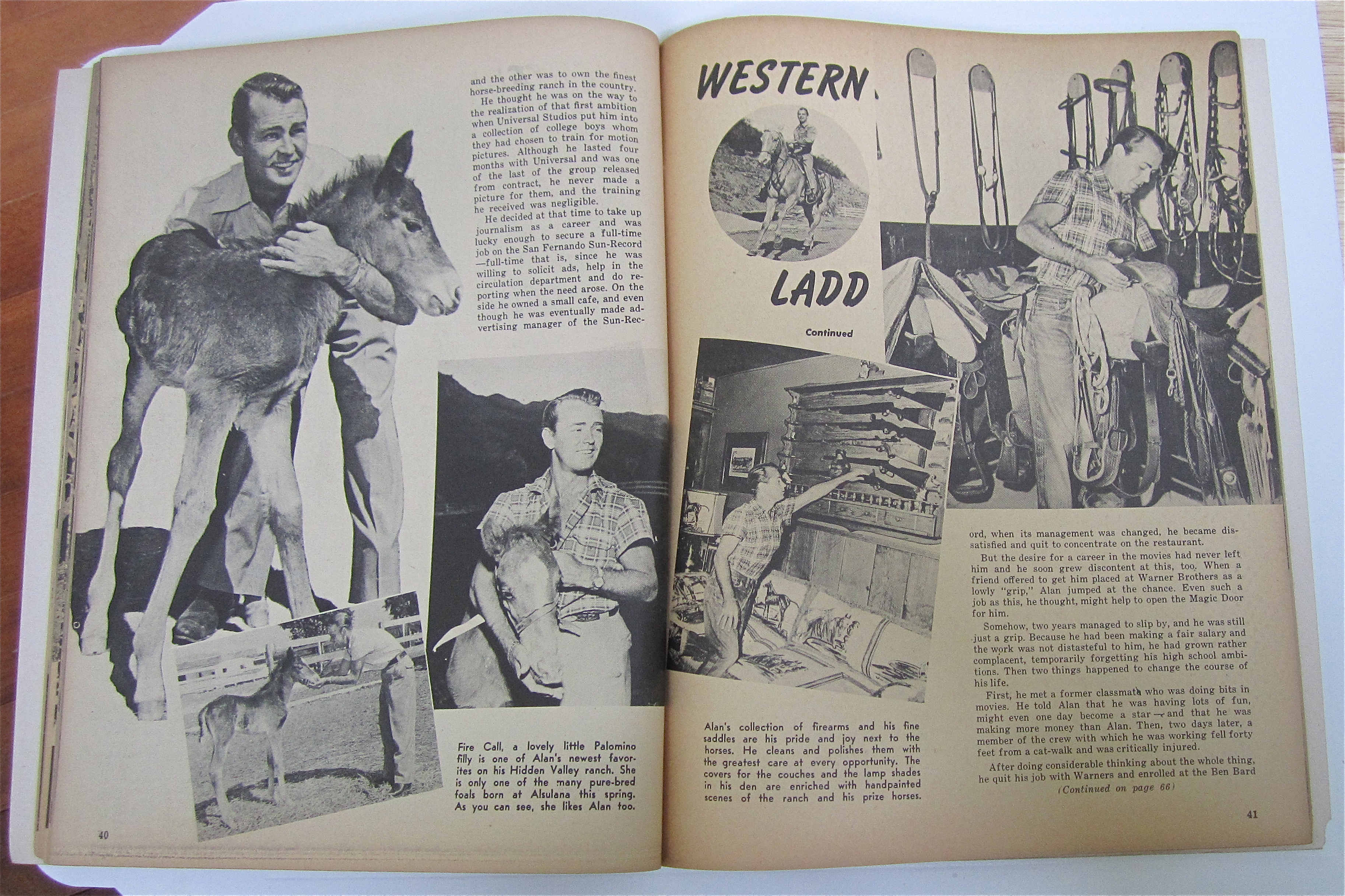 Movie Western Magazine July 1950 Alan Ladd
