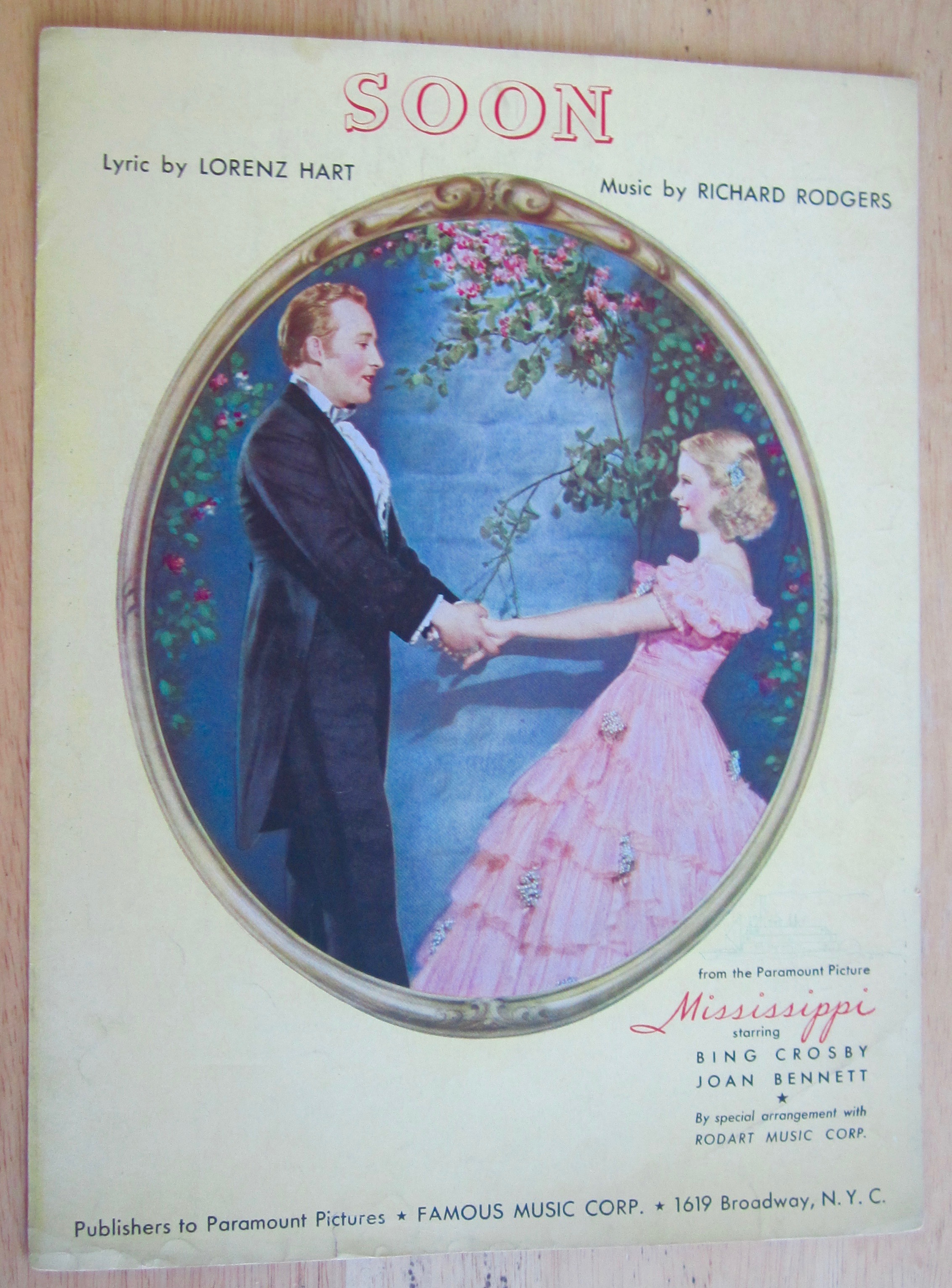 Sheet Music For 1935 Soon