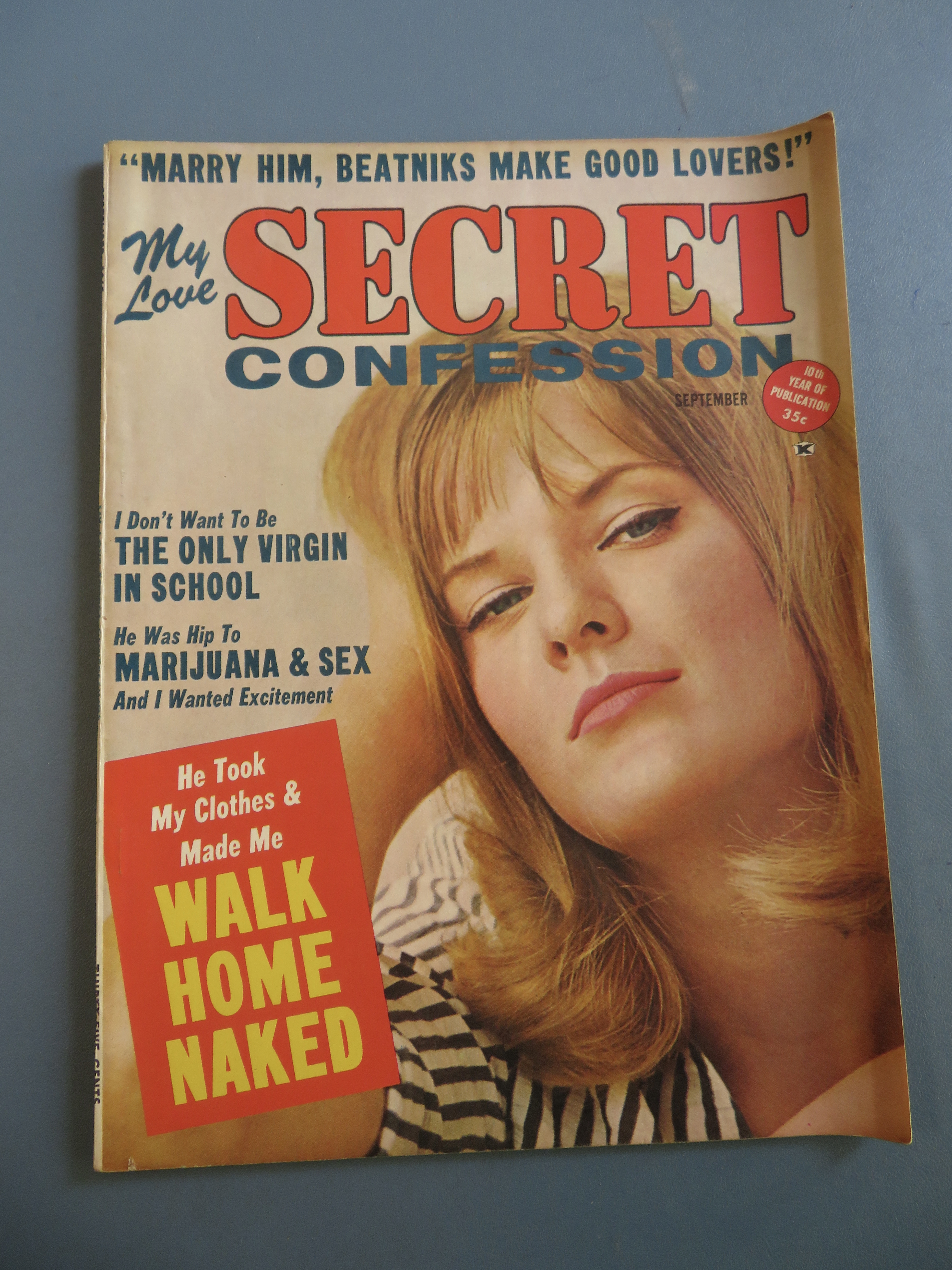 Secret Confession Magazine September 1965