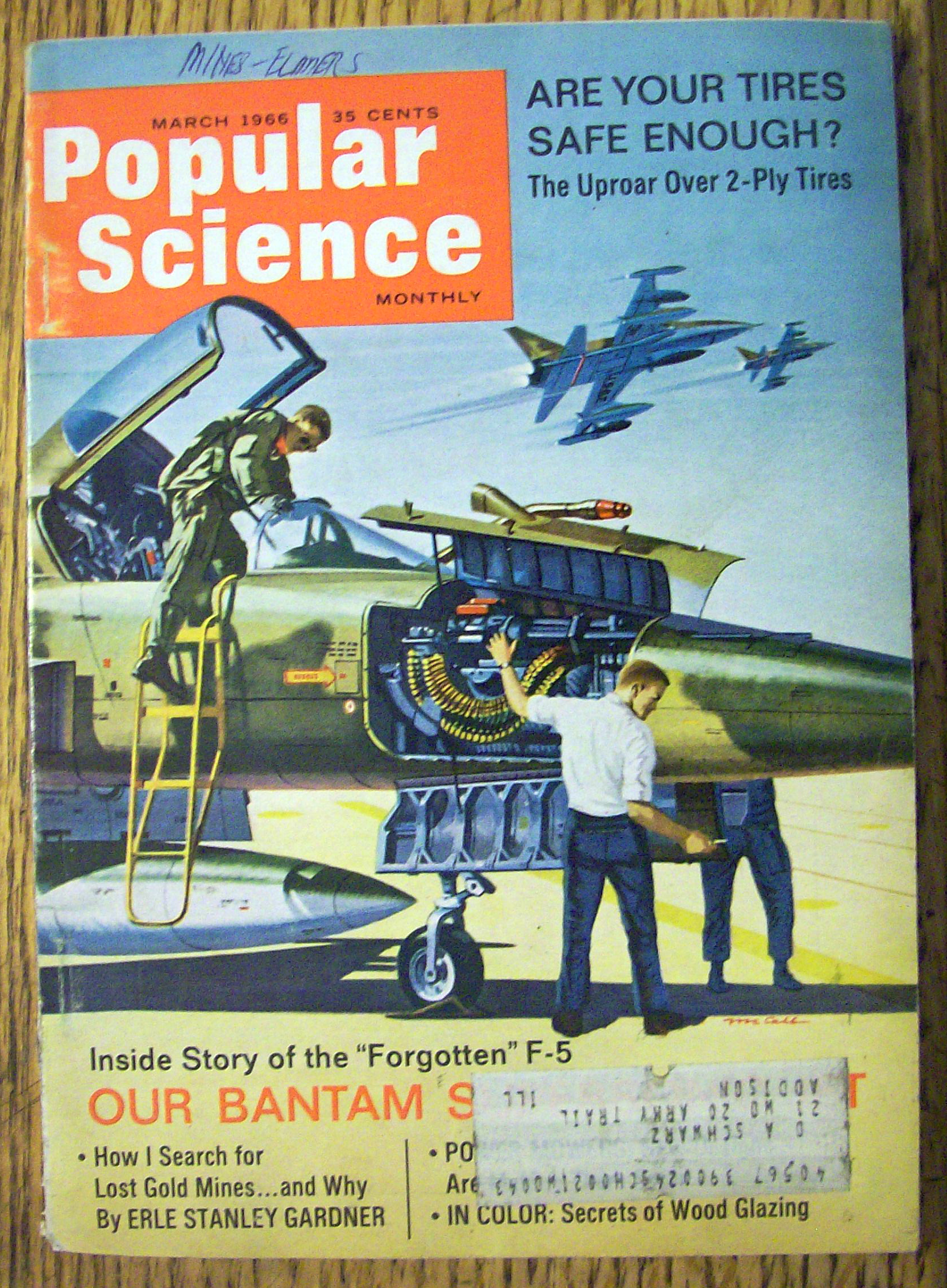 Popular Science March 1966 Are Your Tires Safe Enough