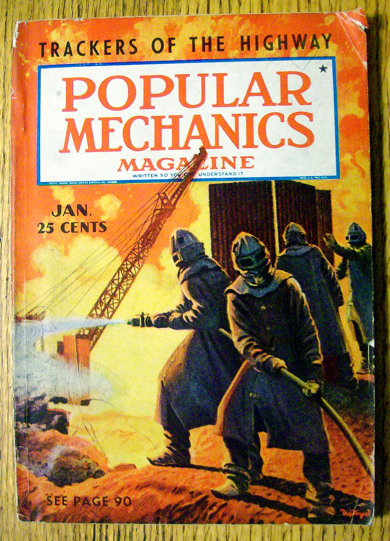 Popular Mechanics January 1939 Trackers Of The Highway