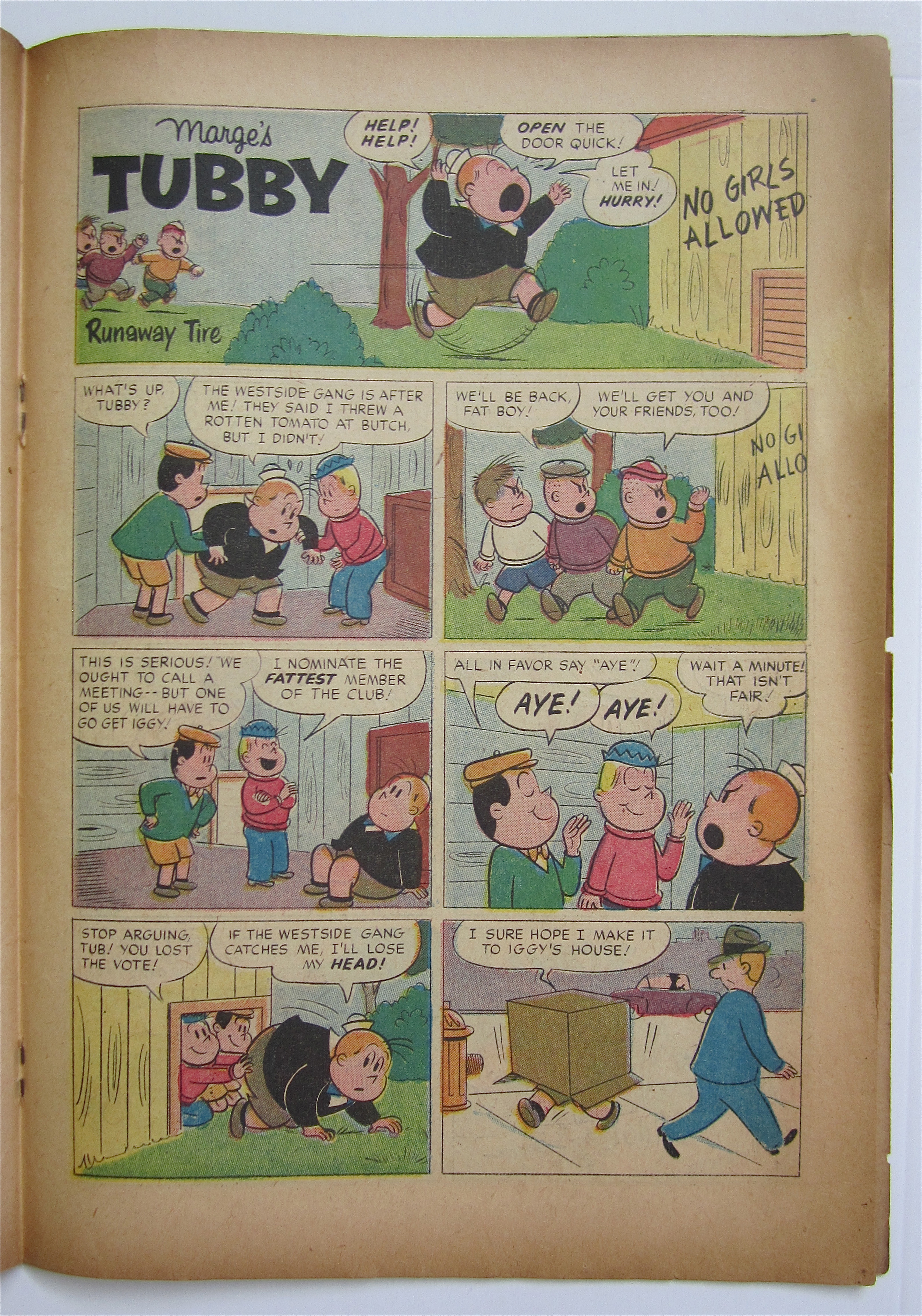 Marge's Tubby Comic November-December 1958 #31
