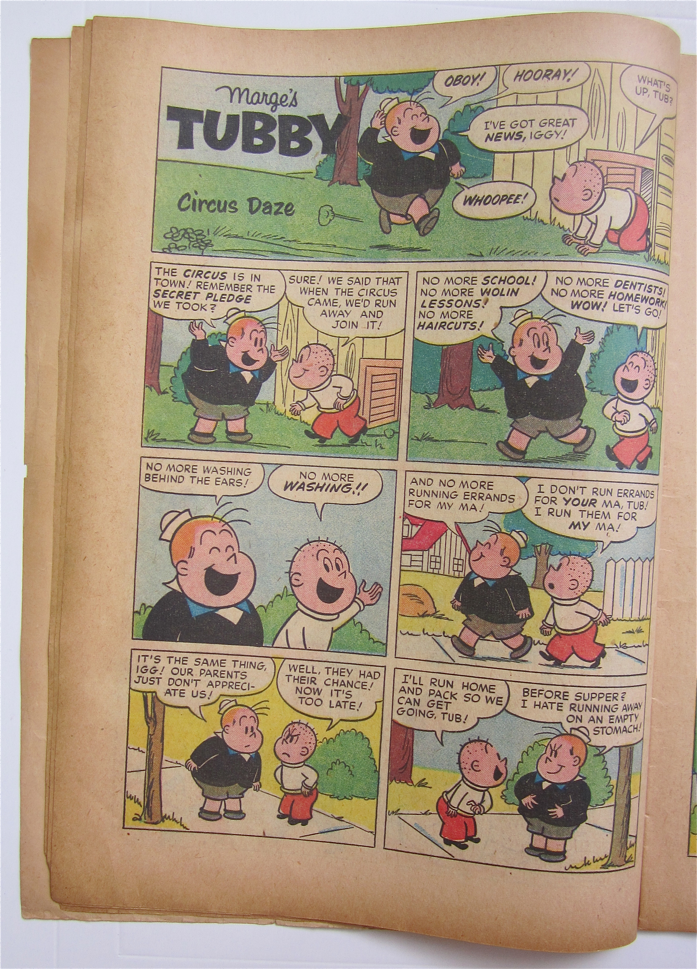 Marge's Tubby Comic November-December 1958 #31