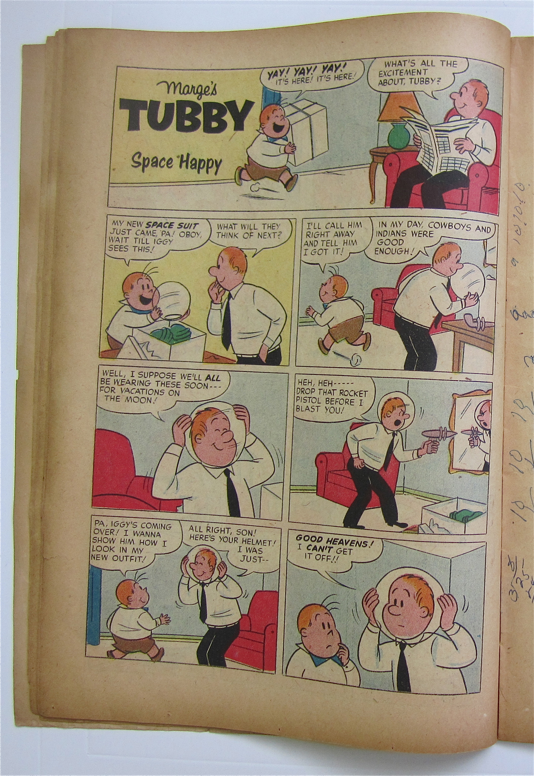 Marge's Tubby Comic November-December 1958 #31