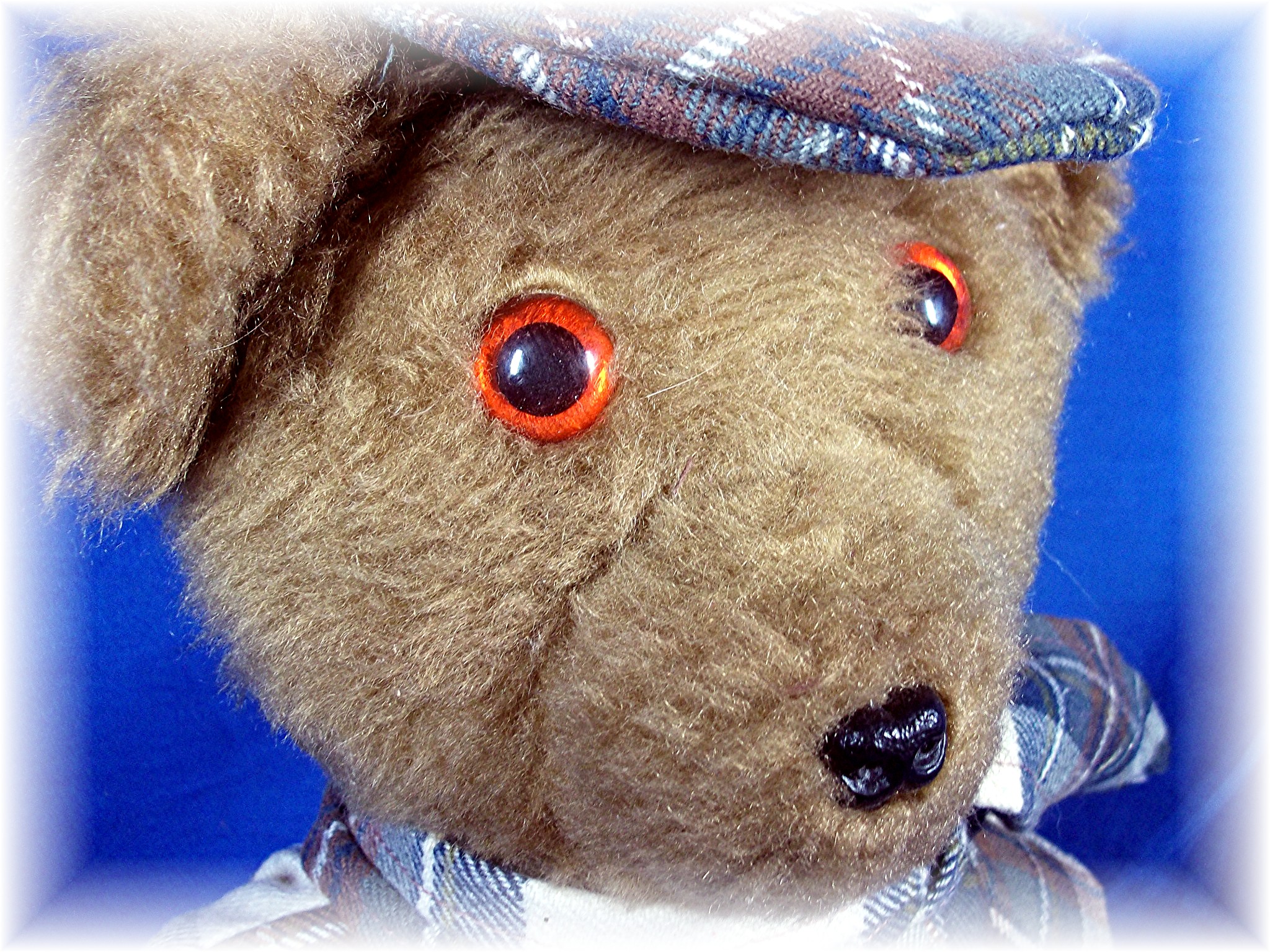 Sherlock Welly Bear made in Scotland by Laura Grant