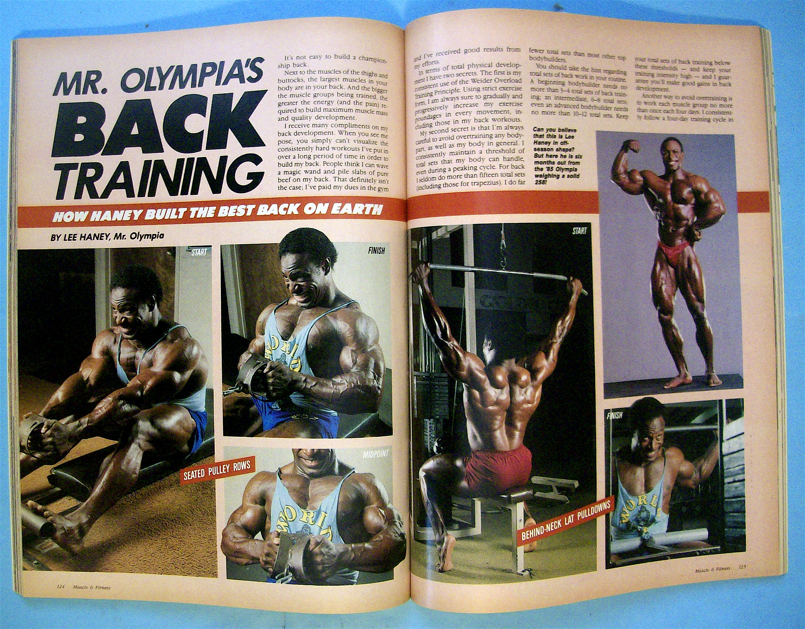 Muscle & Fitness January 1986 Betty Weider/Lou Ferrigno