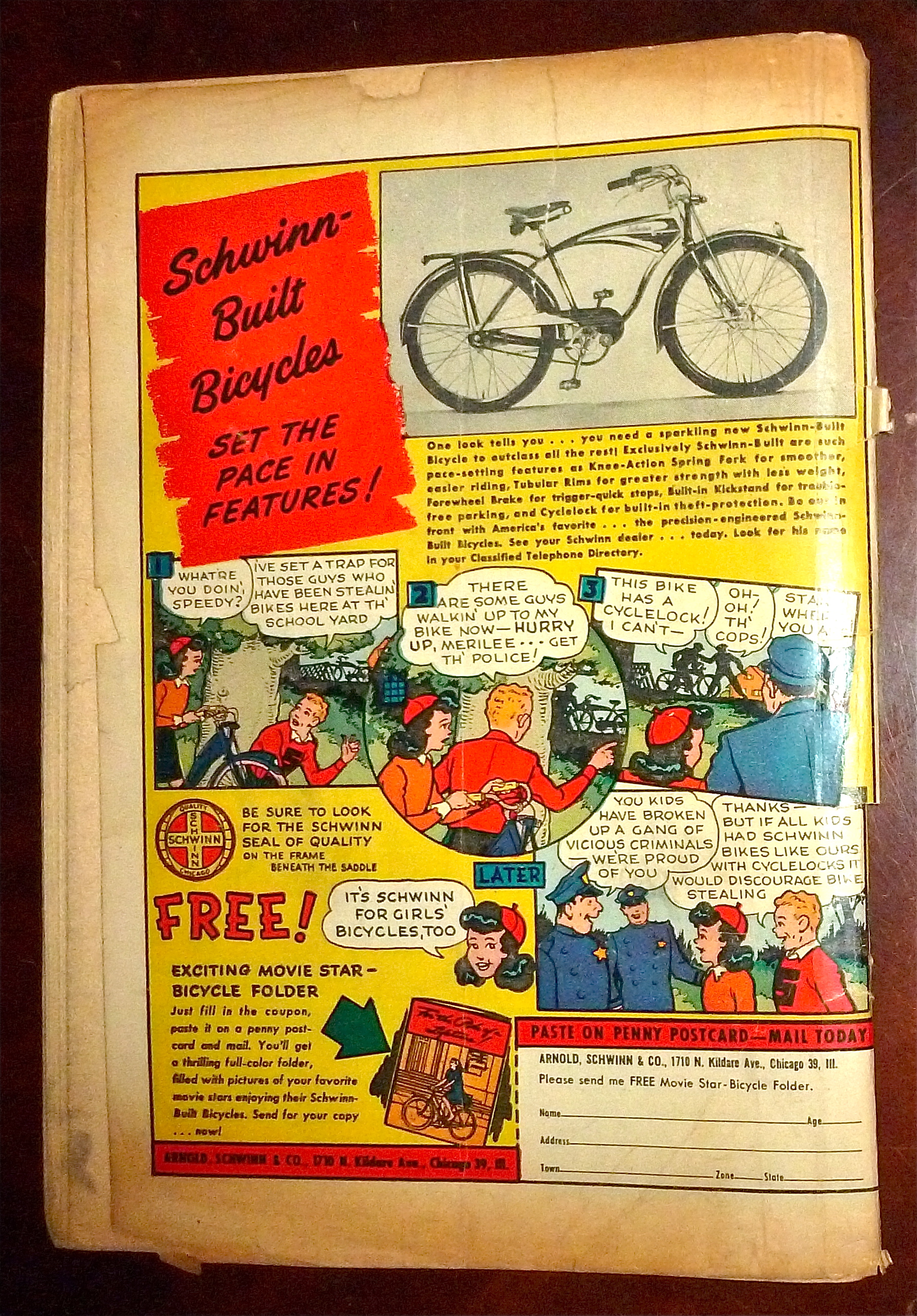 Taffy Comics #9 August 1947 camp Fire Girls