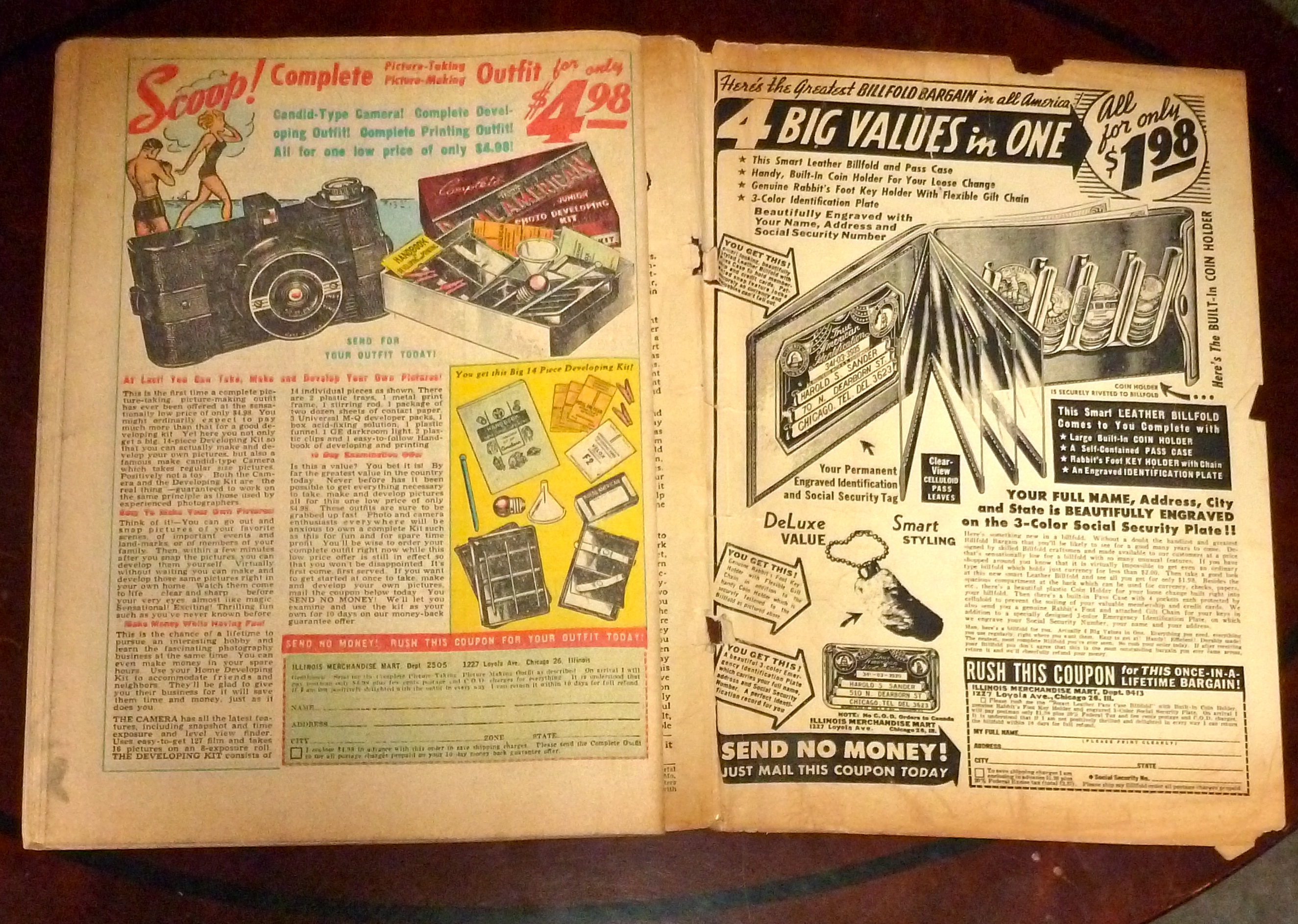 Taffy Comics #9 August 1947 camp Fire Girls