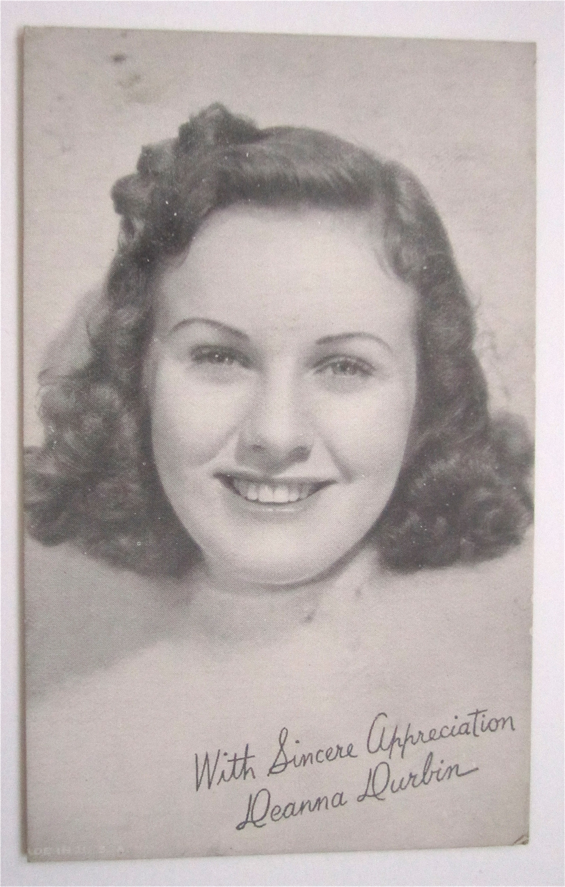 Deanna Durbin Postcard