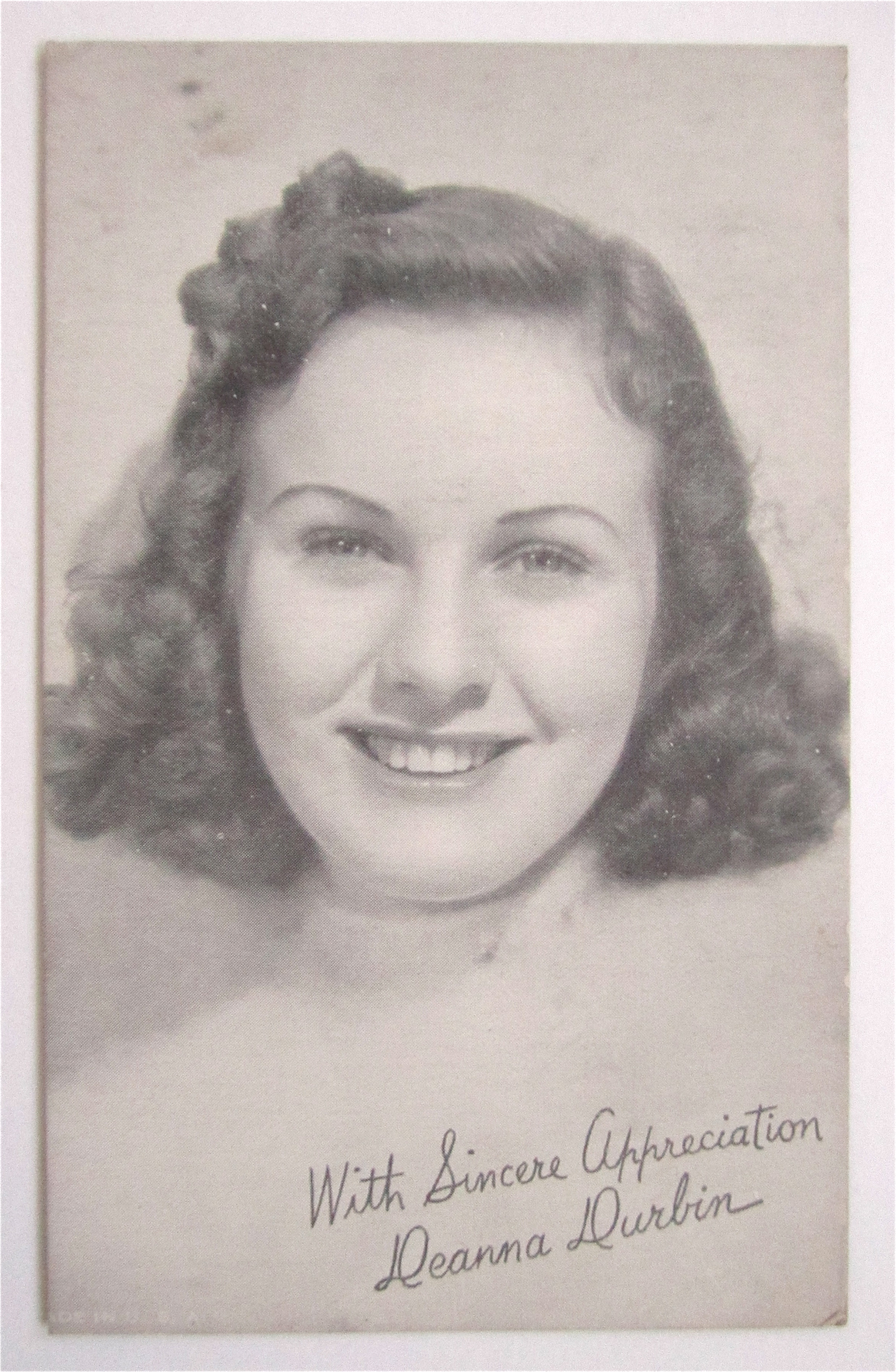 Deanna Durbin Postcard
