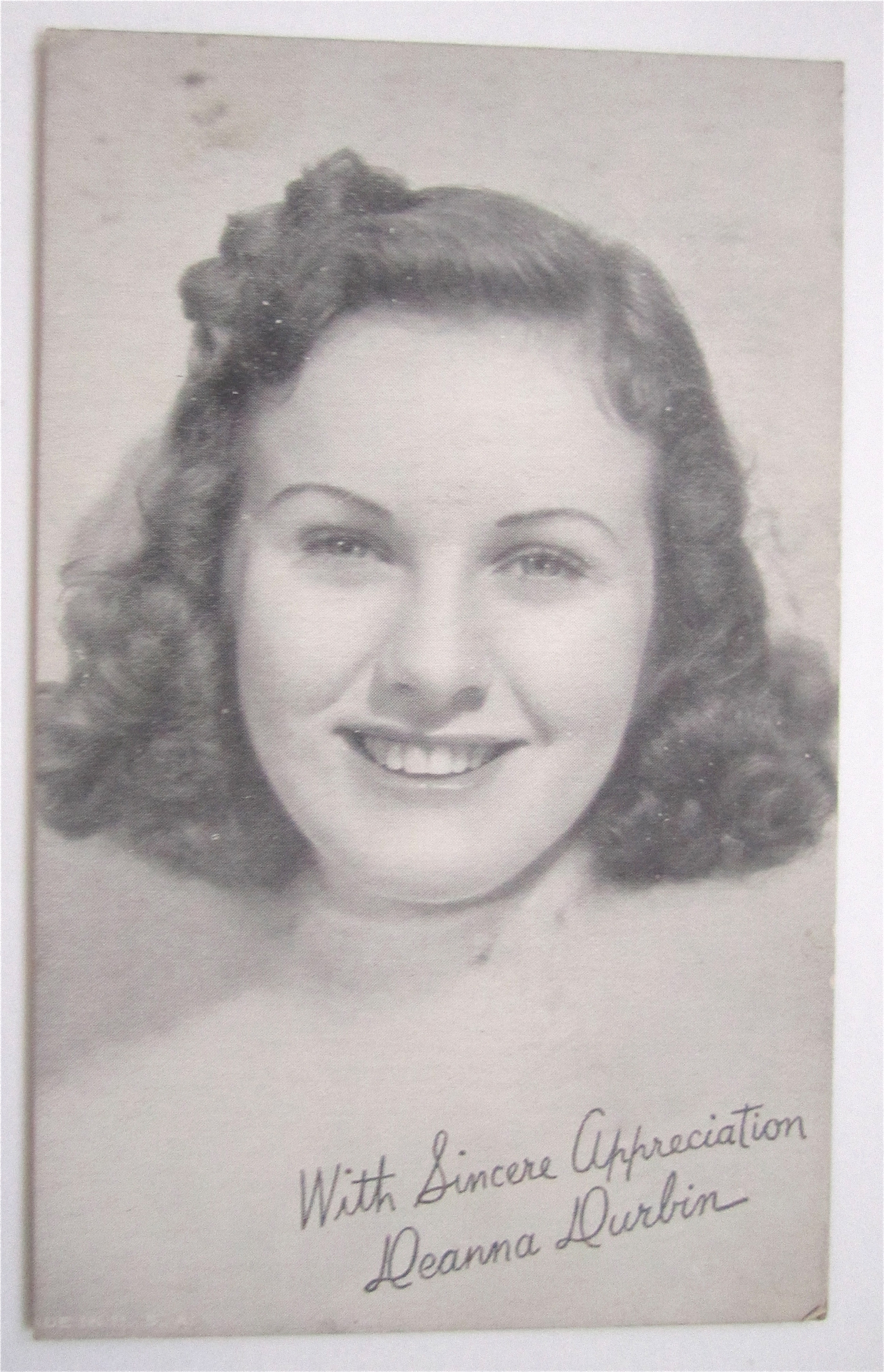 Deanna Durbin Postcard