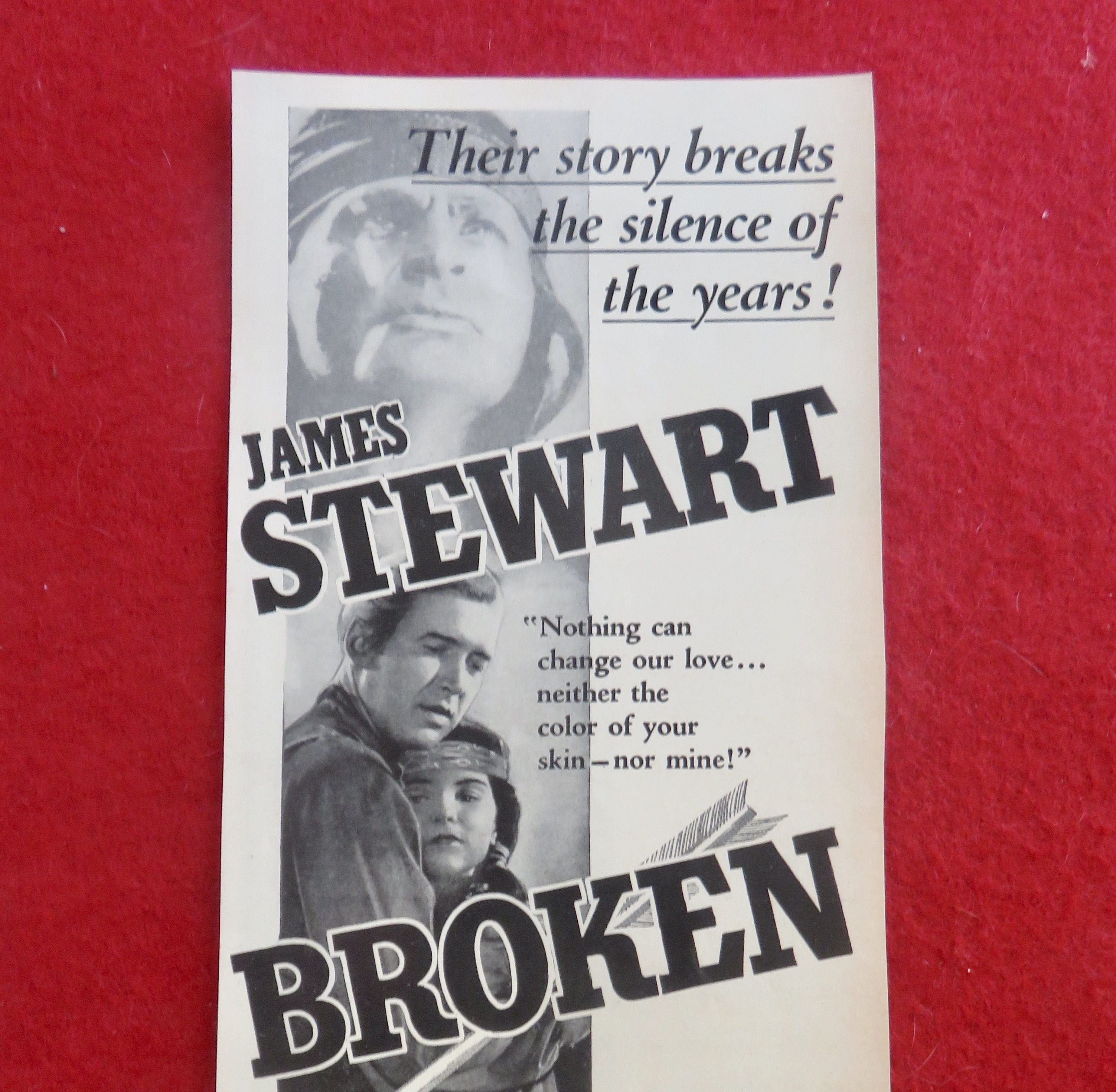 1950 Broken Arrow with James Stewart