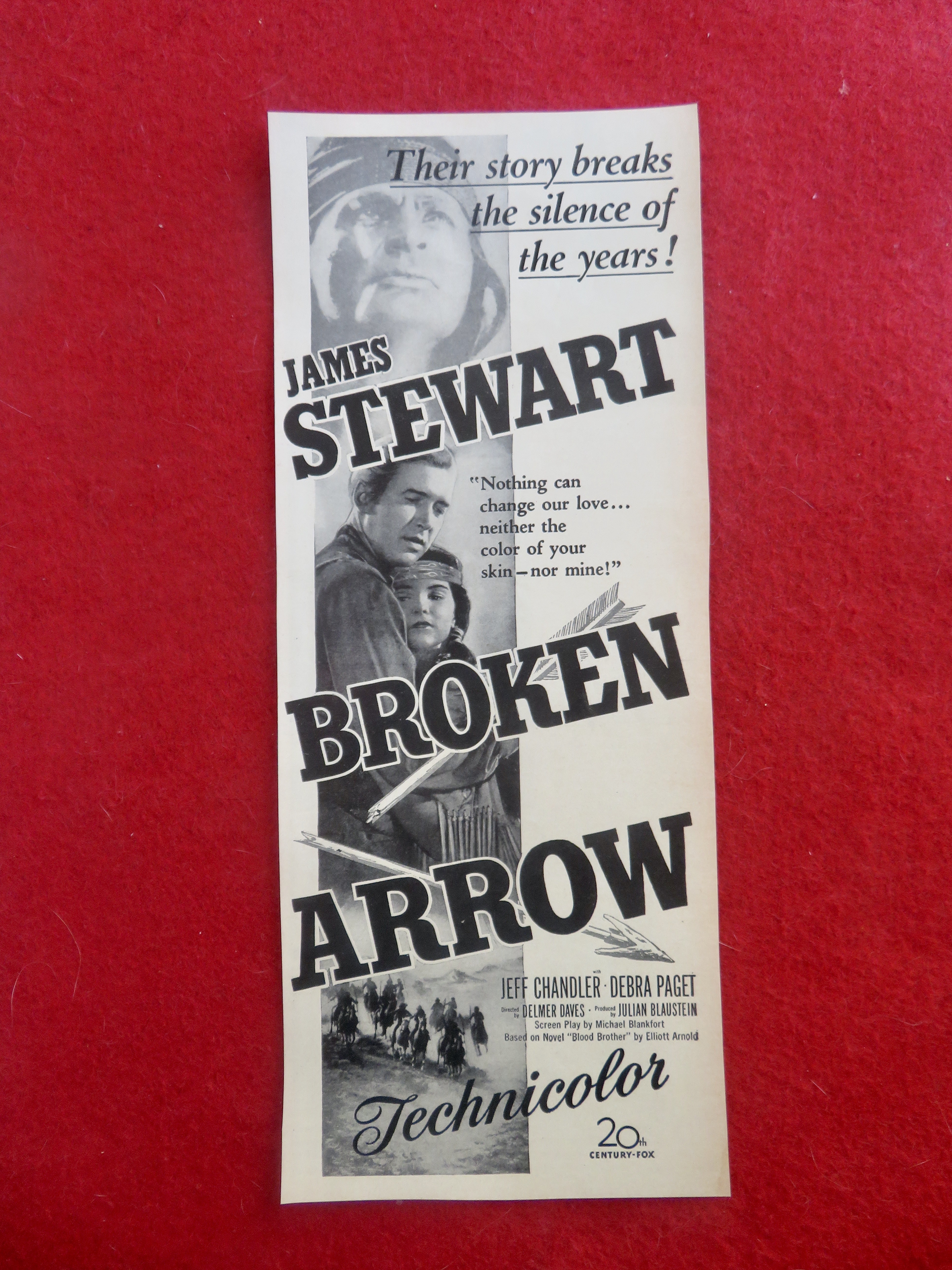 1950 Broken Arrow with James Stewart