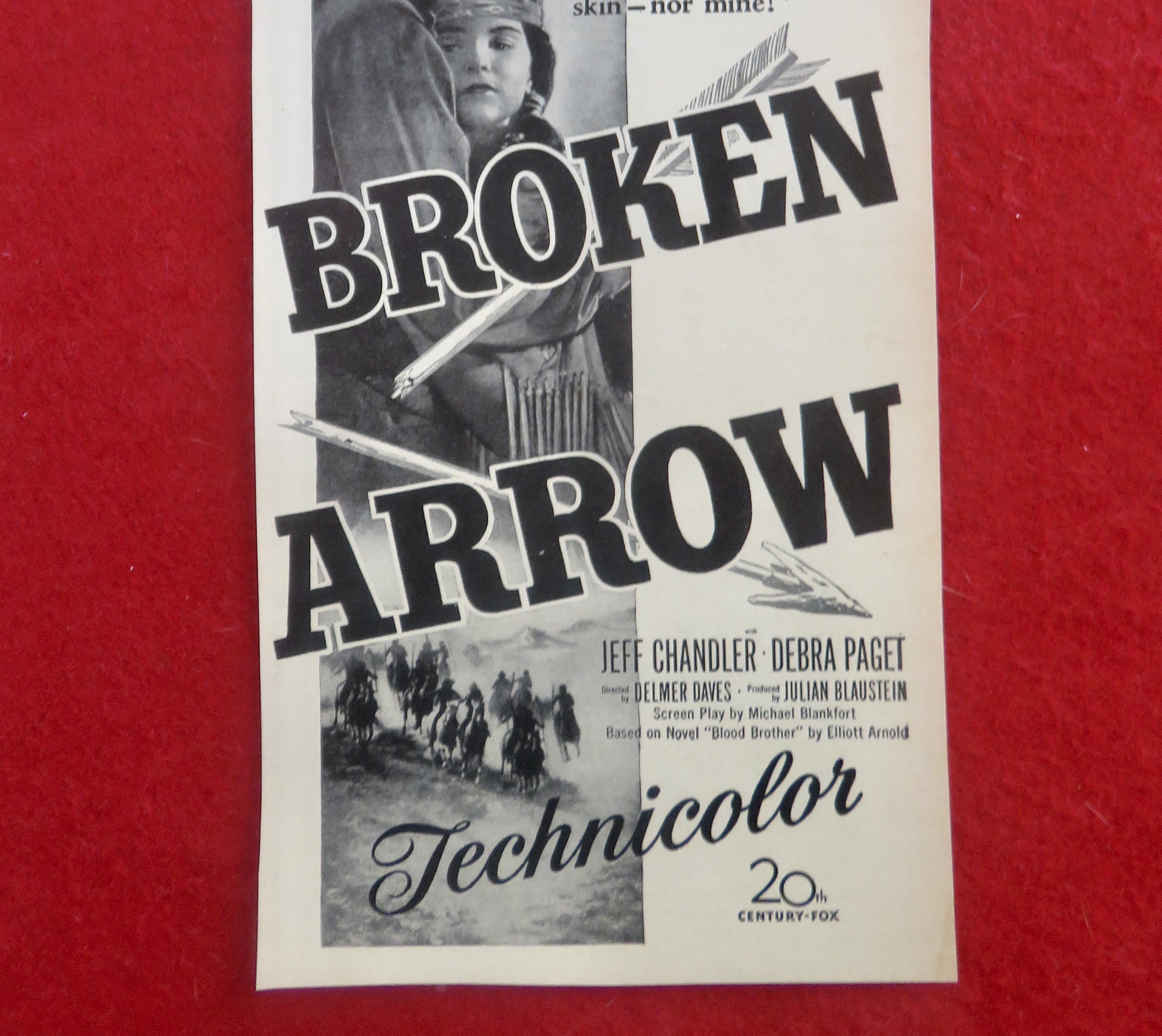 1950 Broken Arrow with James Stewart