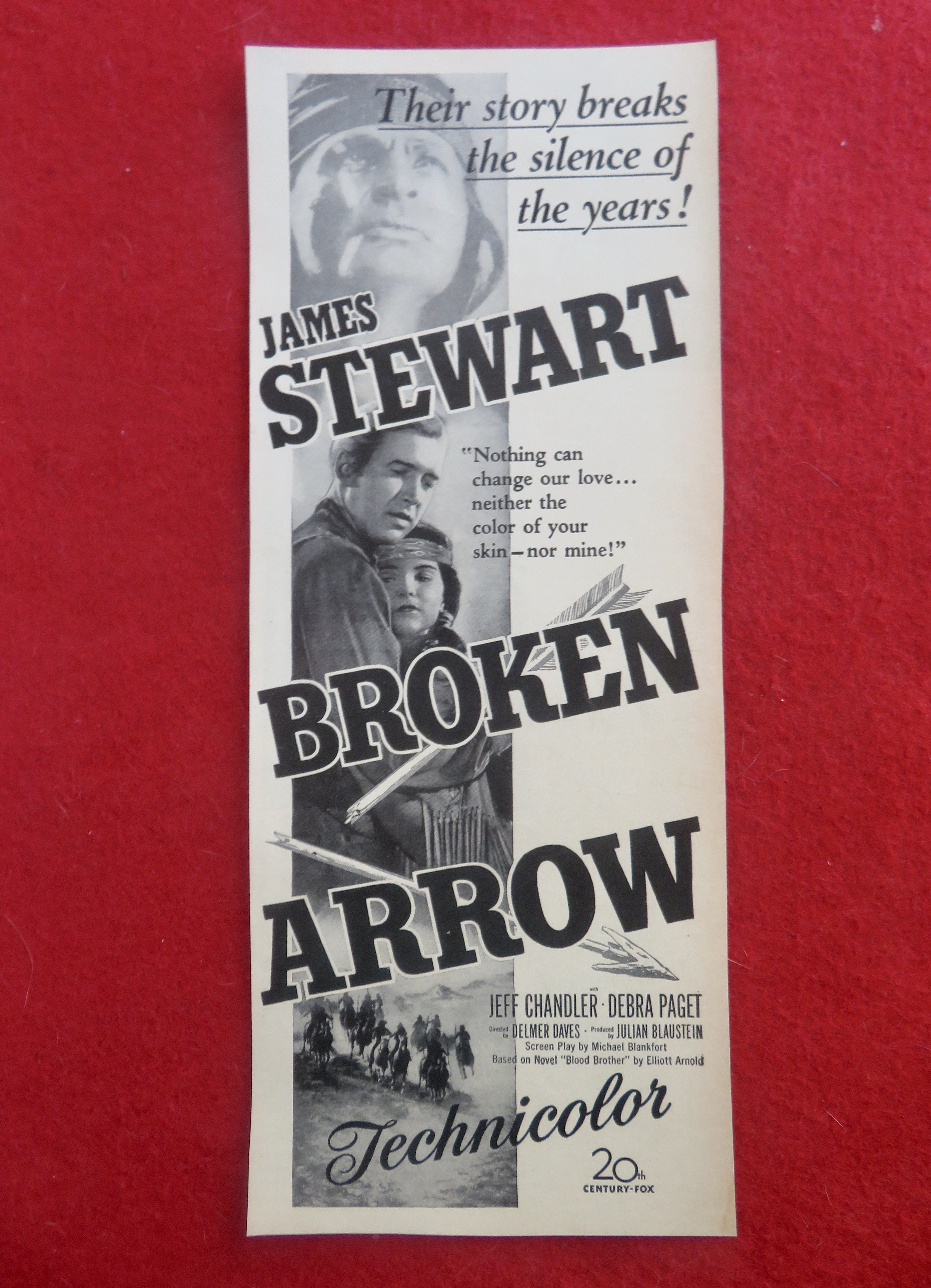 1950 Broken Arrow with James Stewart