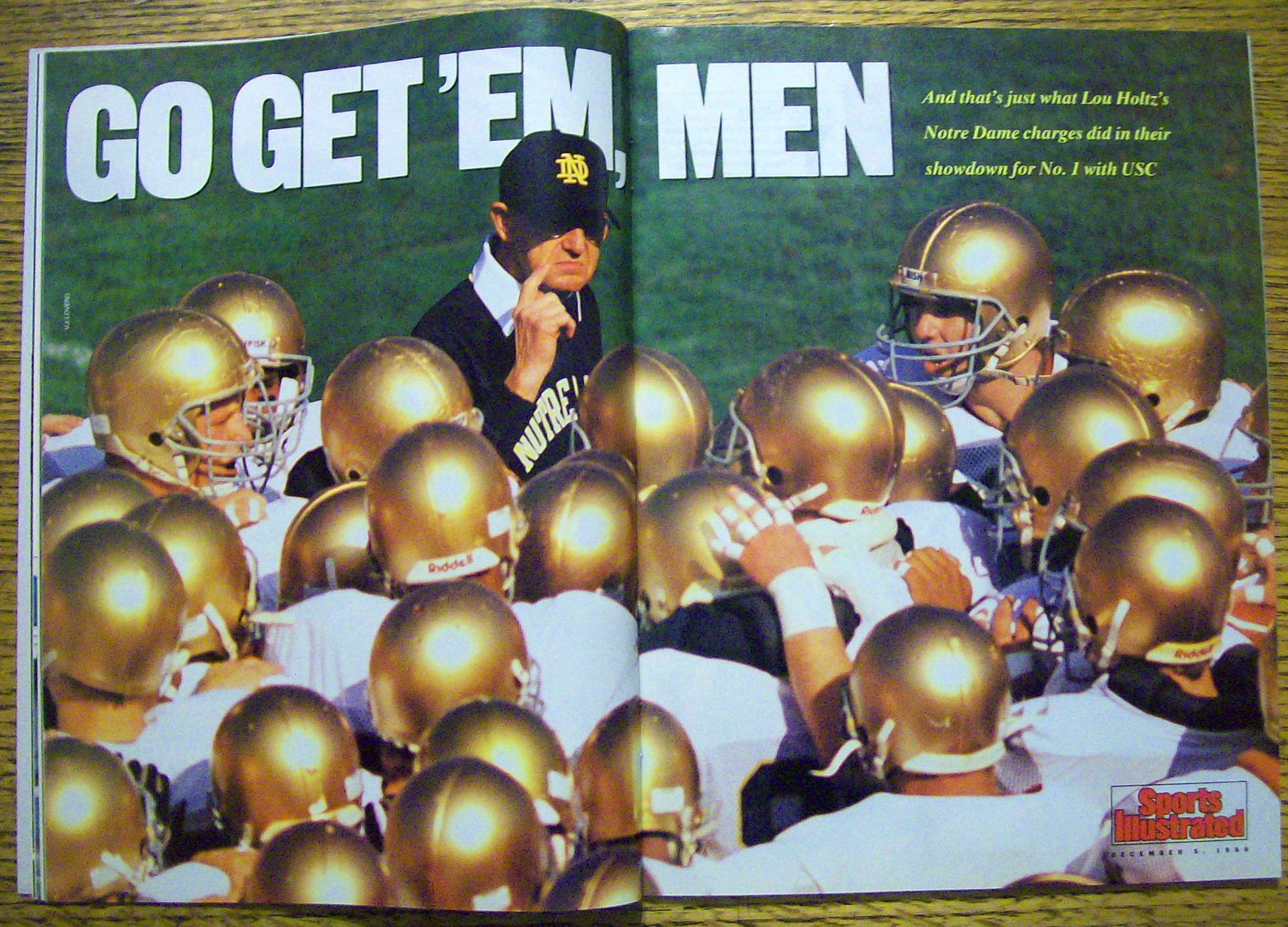 Sport Illustrated Magazine December 5, 1988 Tony Rice